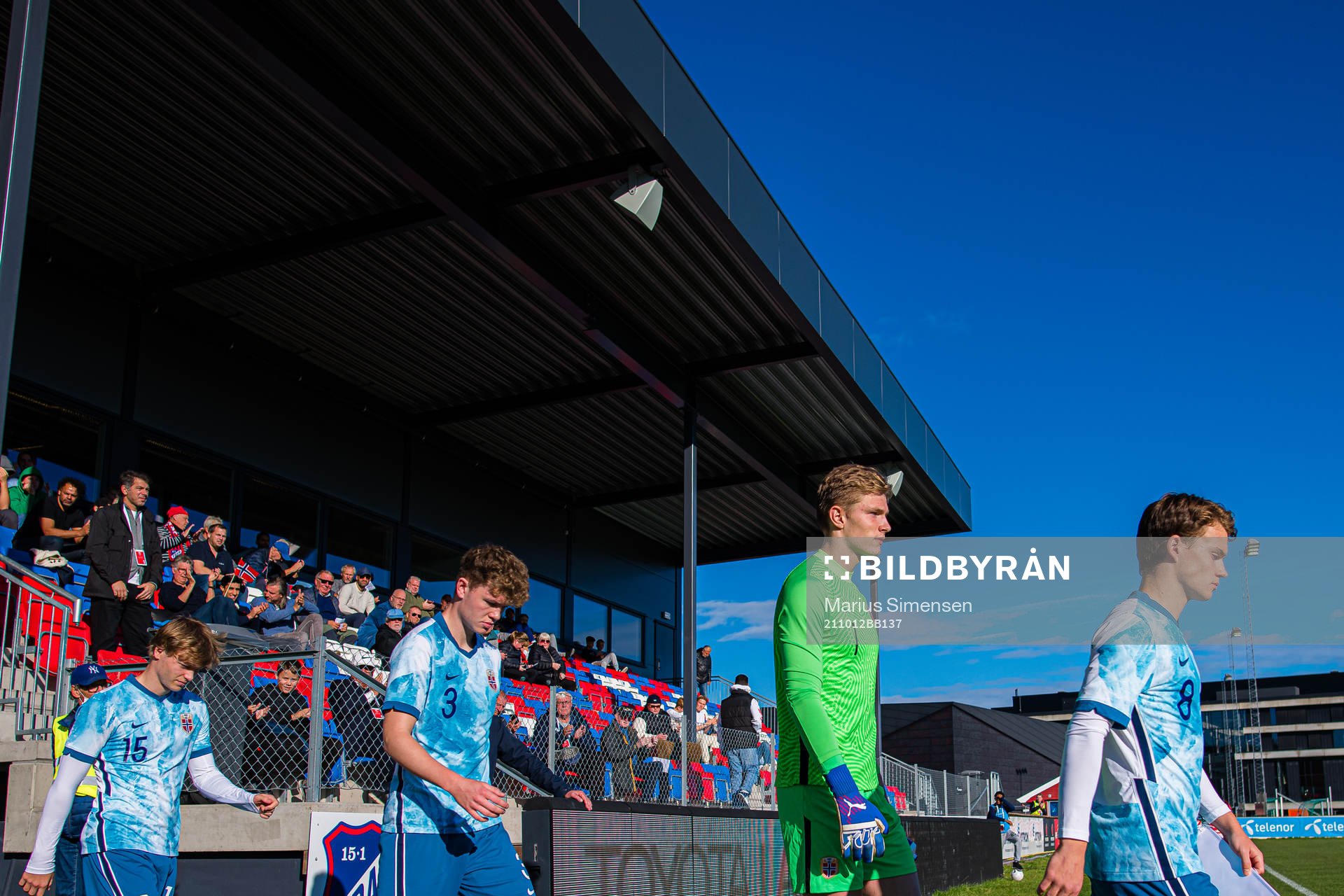 Odin Thiago Holm, Max Normann Williamsen, goalkeeper Isak