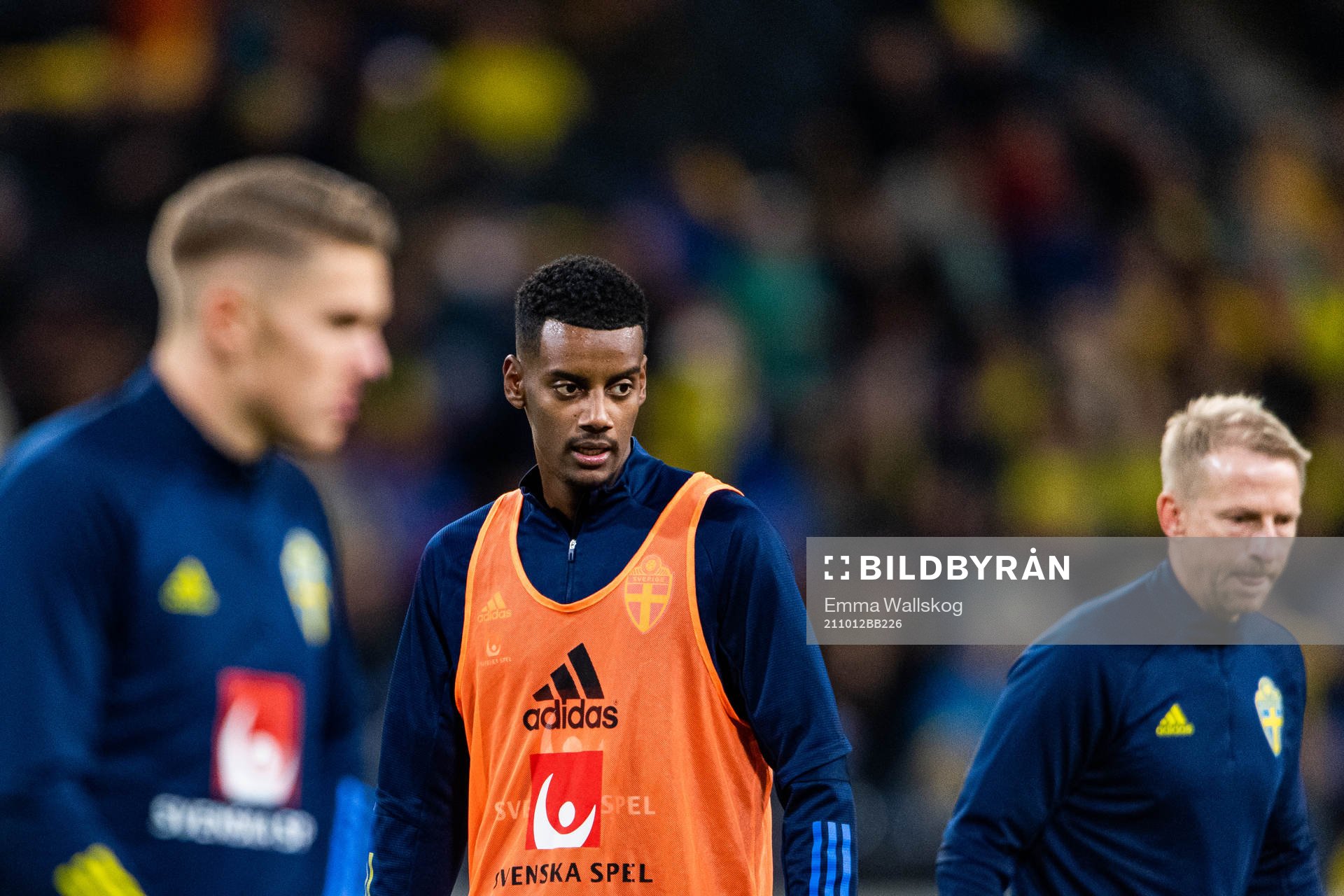 Alexander Isak of Sweden