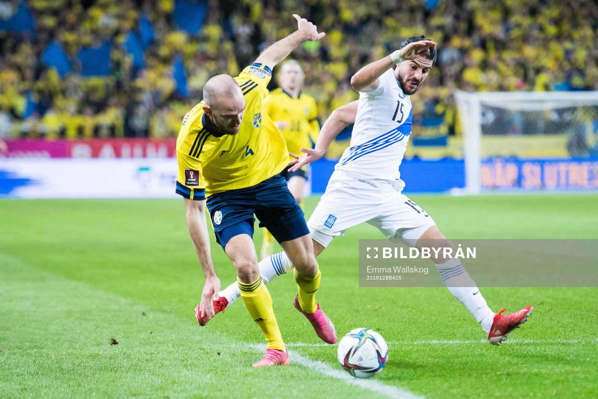 Marcus Danielson of Sweden and Giorgos Masouras of Greece