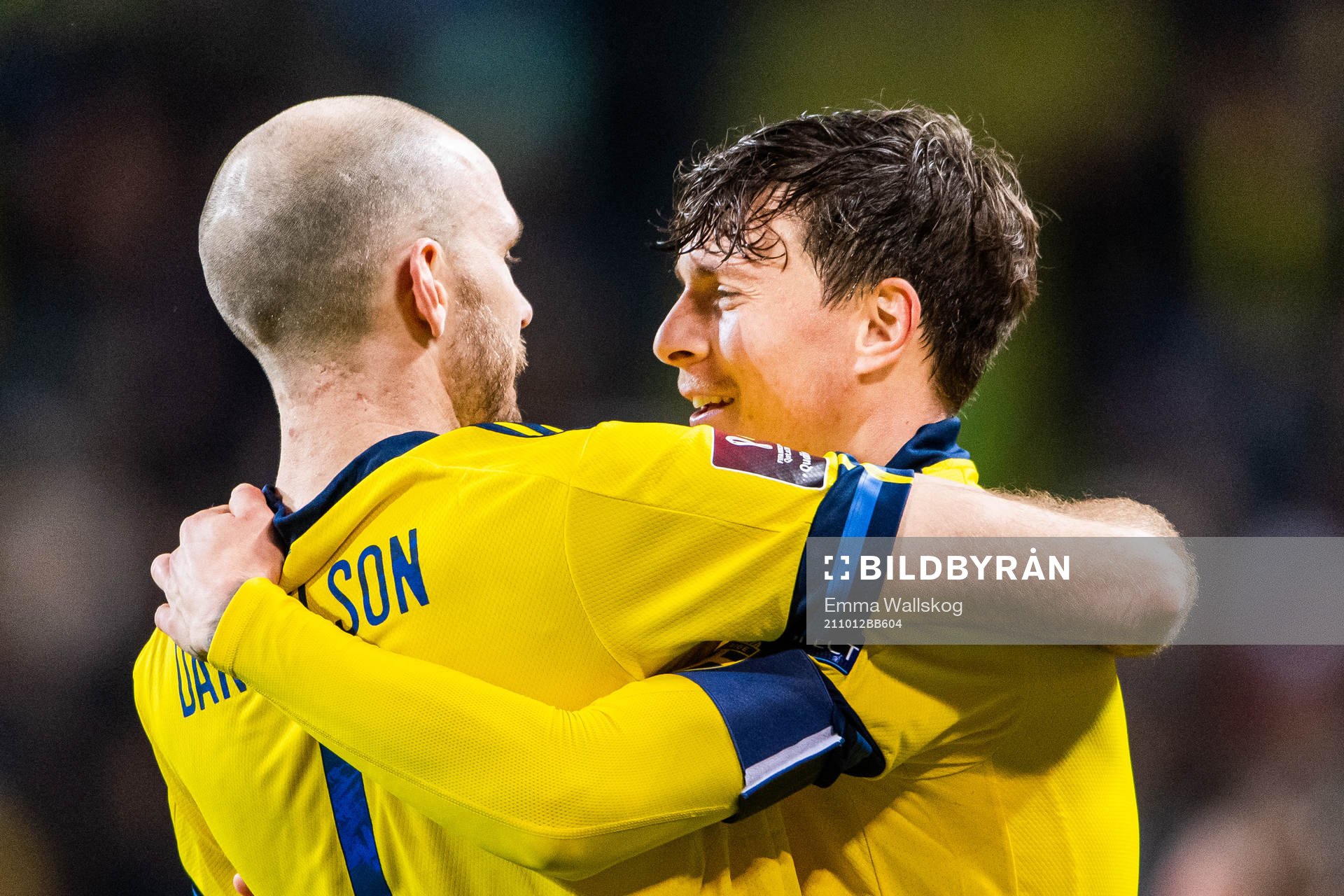 Victor Nilsson Lindelöf and Marcus Danielson of Sweden