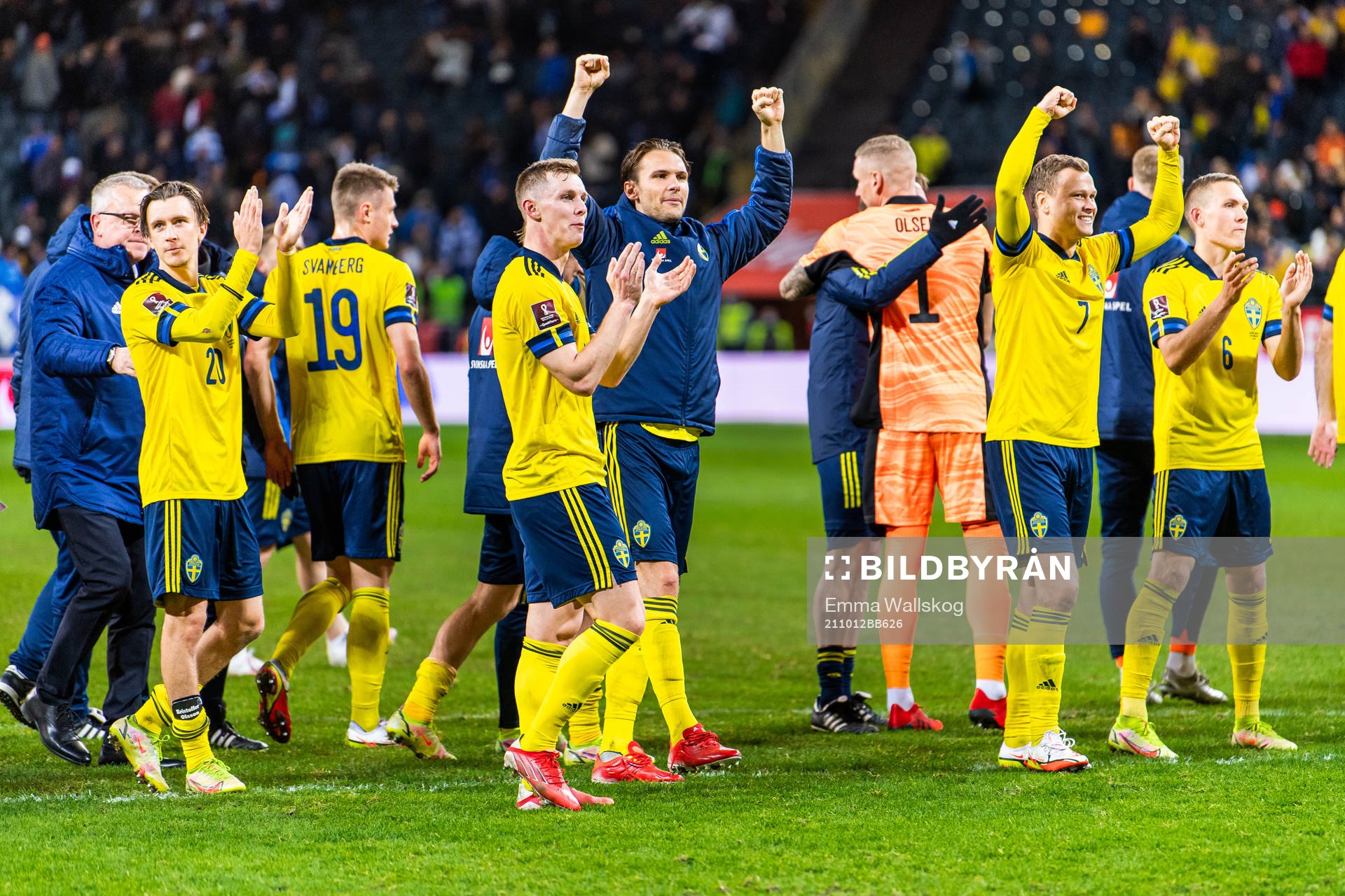 Kristoffer Olsson, Mattias Svanberg, Emil Krafth, Albin