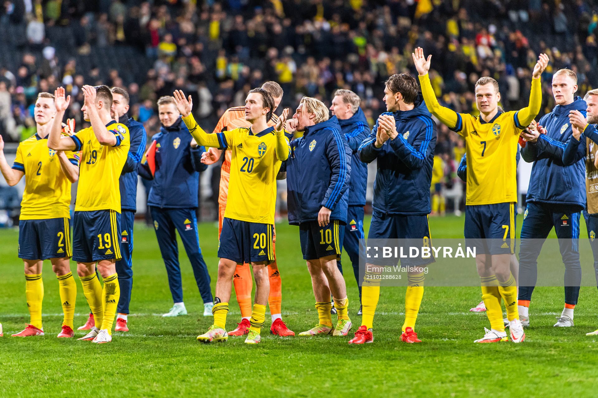 Emil Krafth, Mattias Svanberg, Kristoffer Olsson, Emil