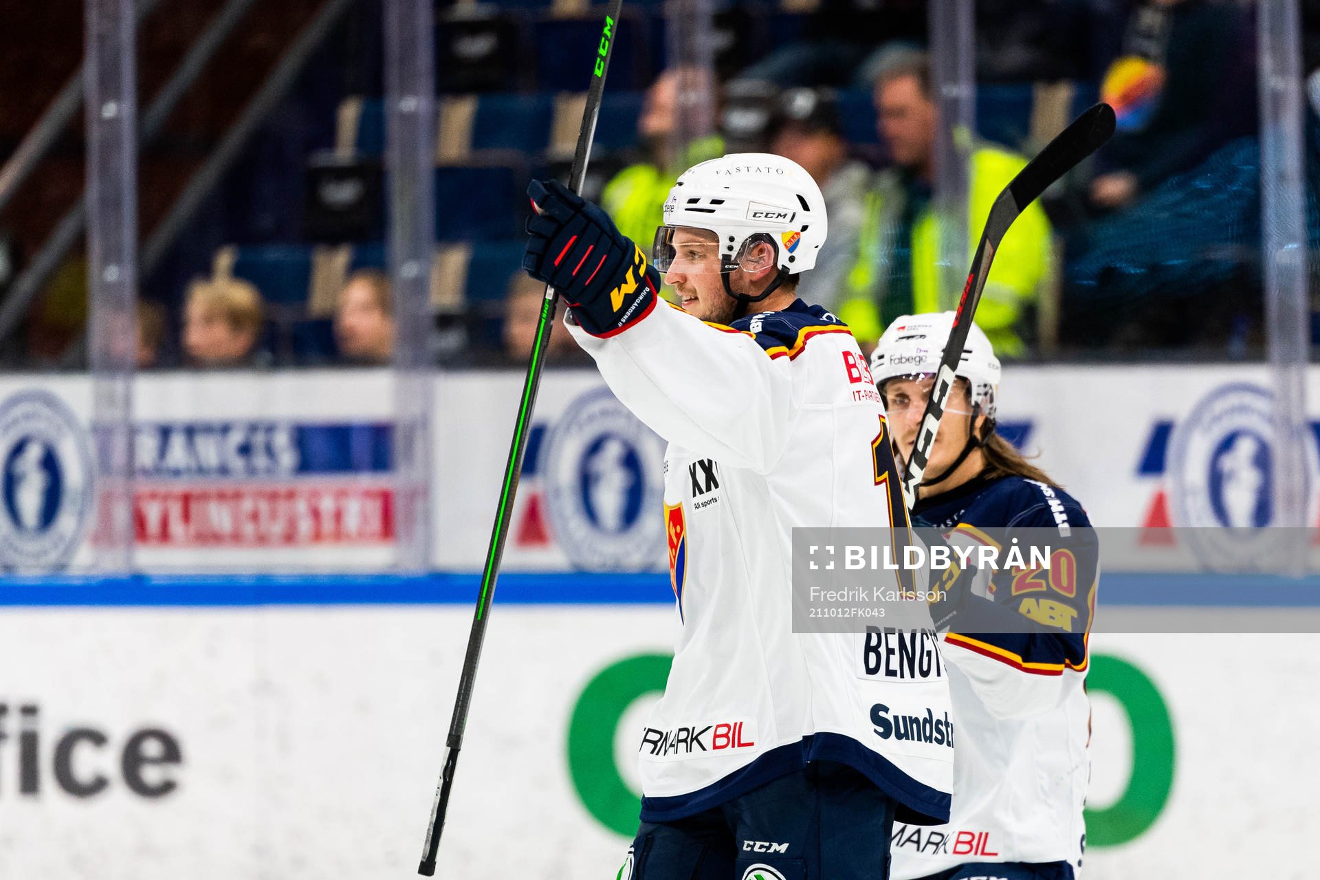 Djurgårdens Rasmus Bengtsson jublar