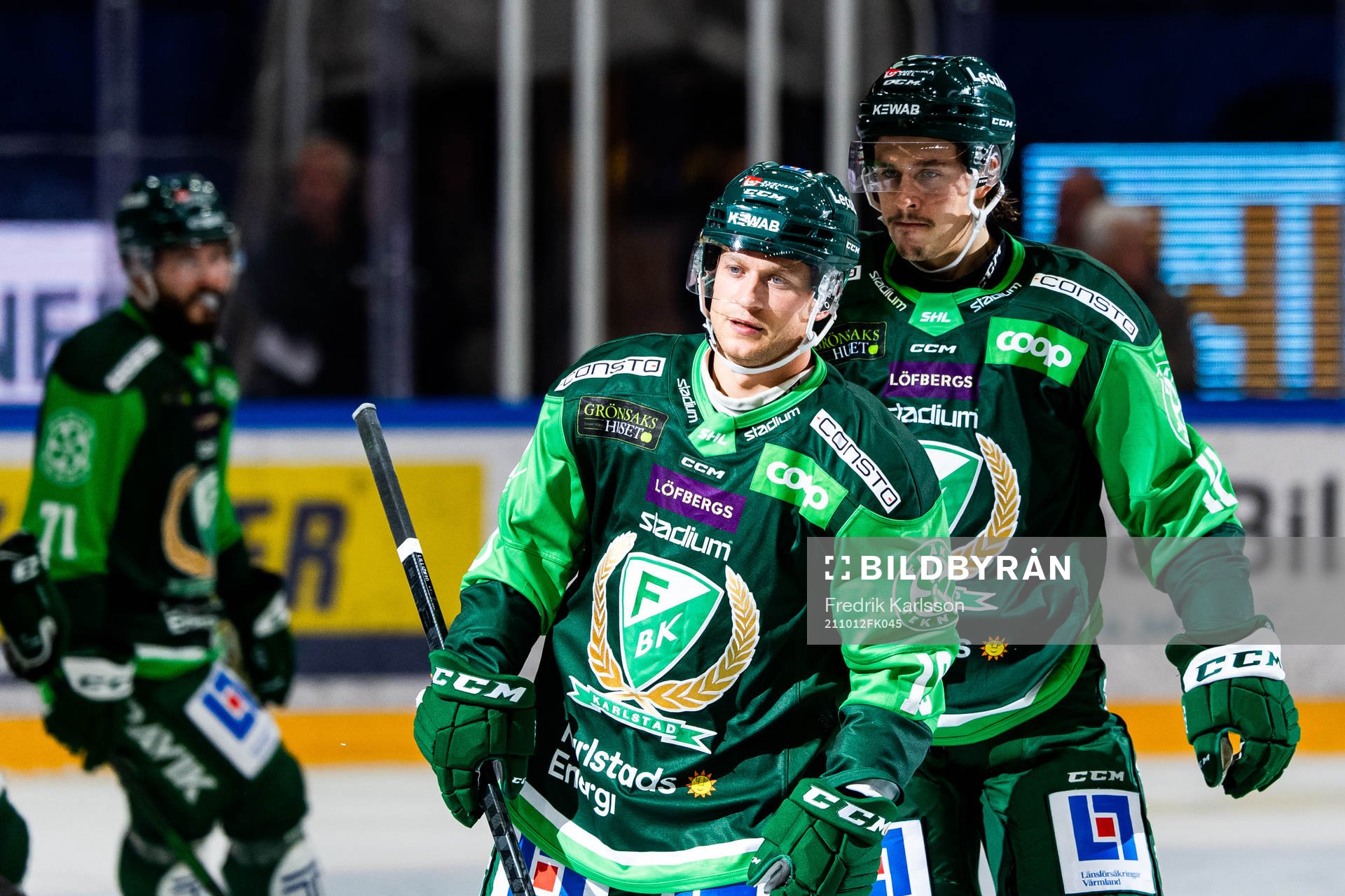 Färjestads Marcus Nilsson jublar