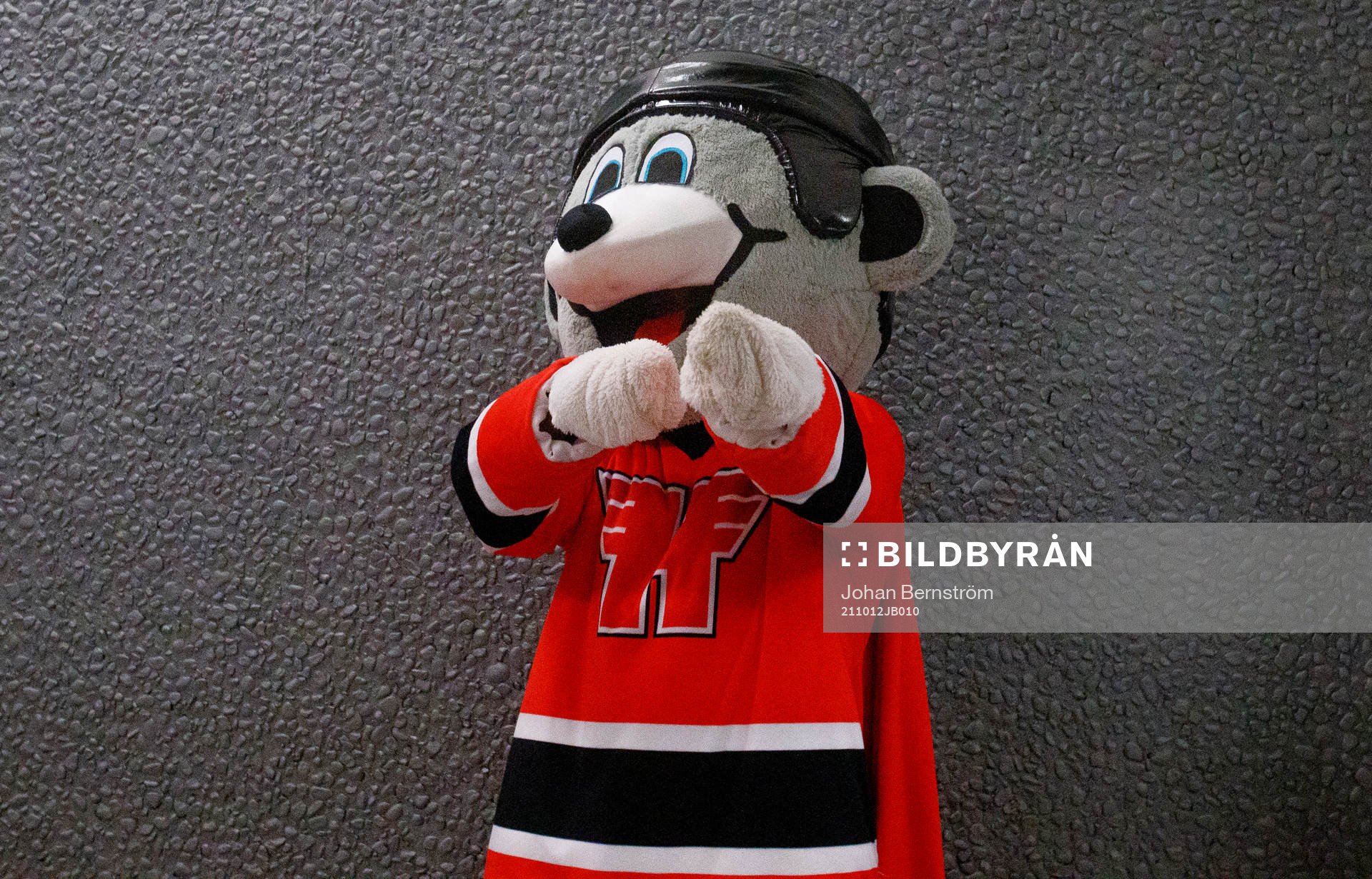 Örebros maskot Harry the hero