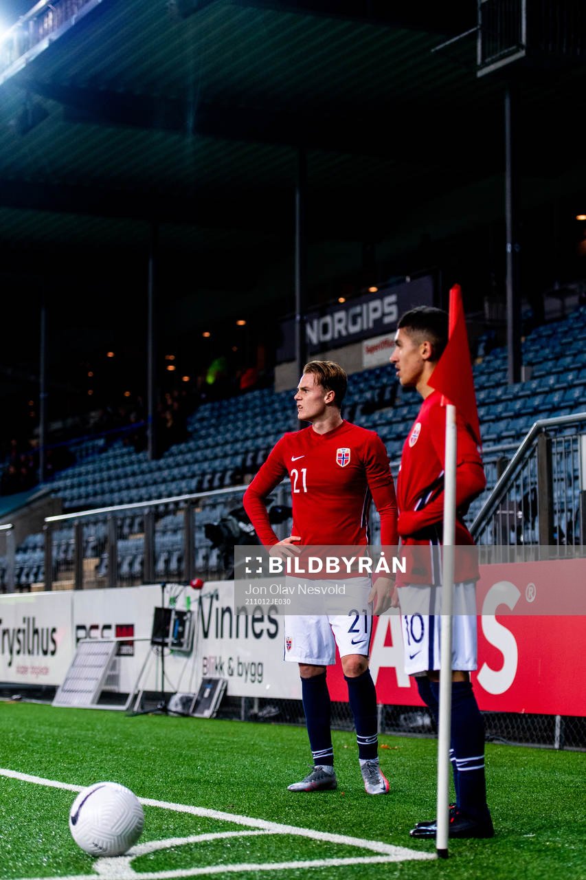 Tobias Christensen and Osame Sahraoui of Norway