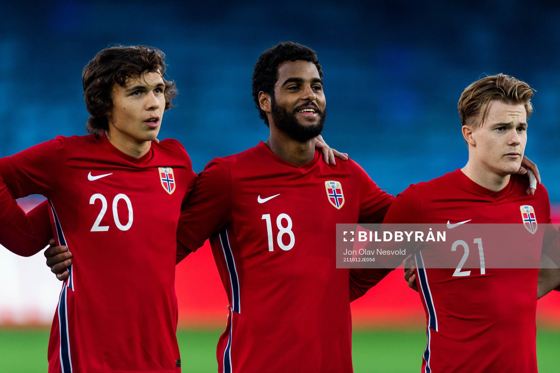 Martin Njøten Palumbo, Emil Konradsen Ceïde and Tobias