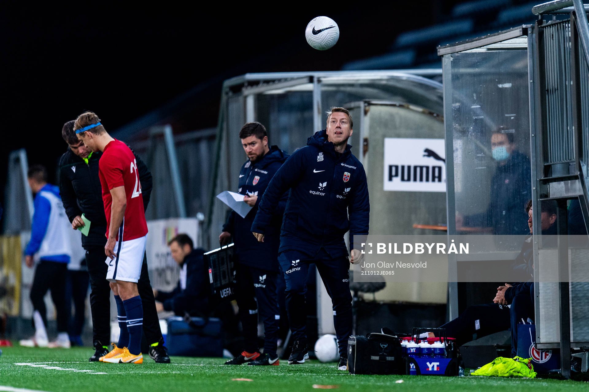 Leif Gunnar Smerud, head coach of Norway