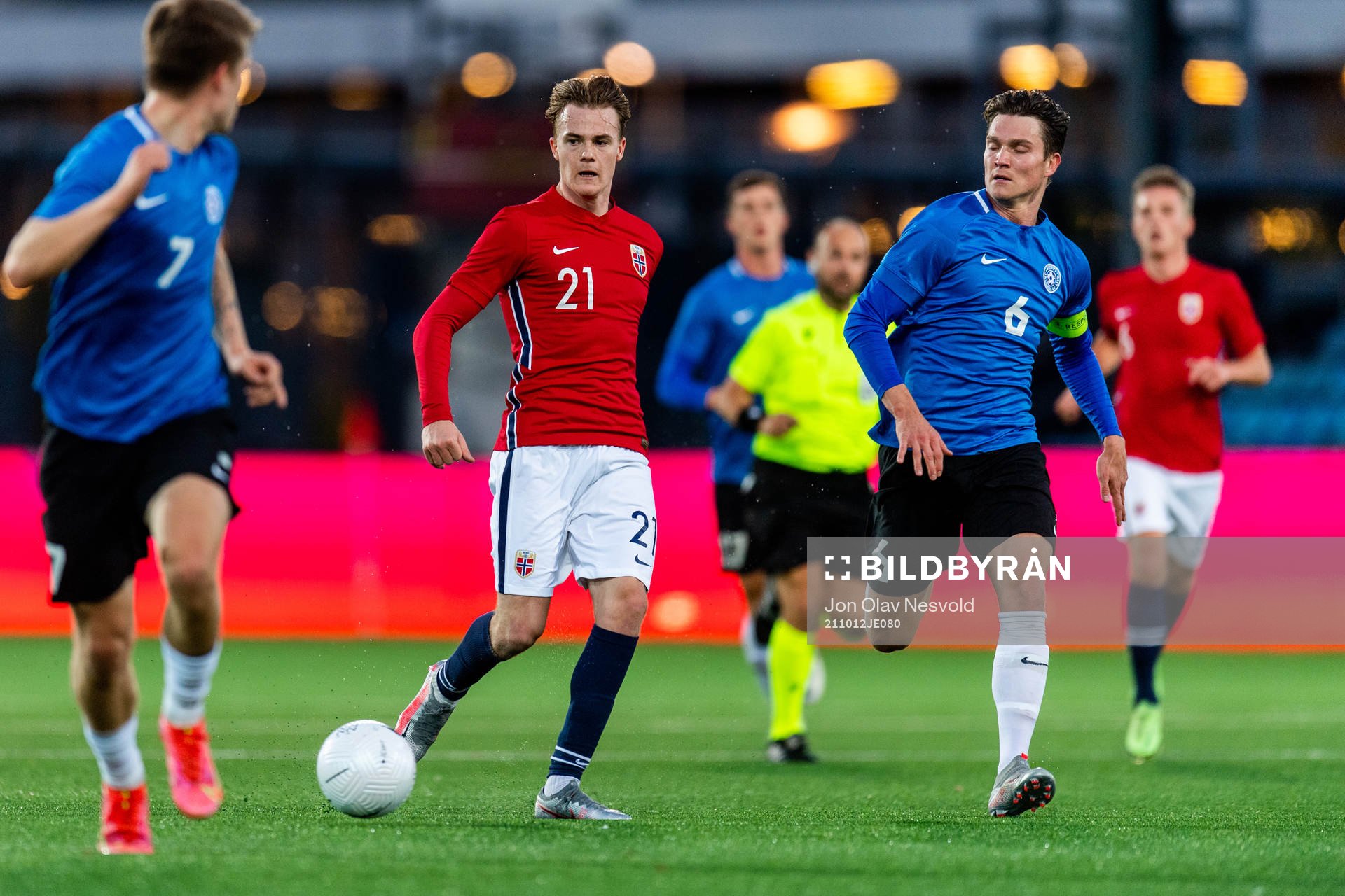 Tobias Christensen of Norway and Markus Soomets of Estonia