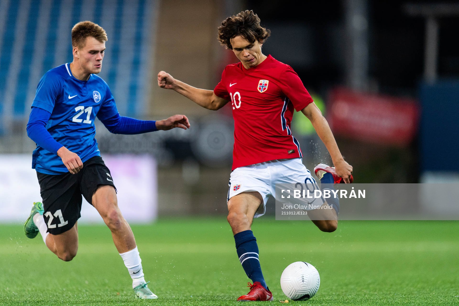 Alex Matthias Tamm of Estonia and Martin Njøten Palumbo of