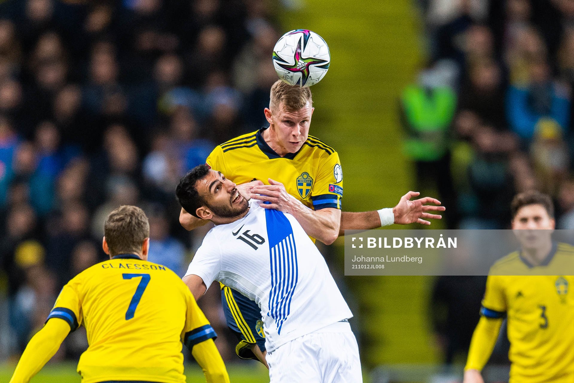 Emil Krafth of Sweden and Vangelis Pavlidis of Greece