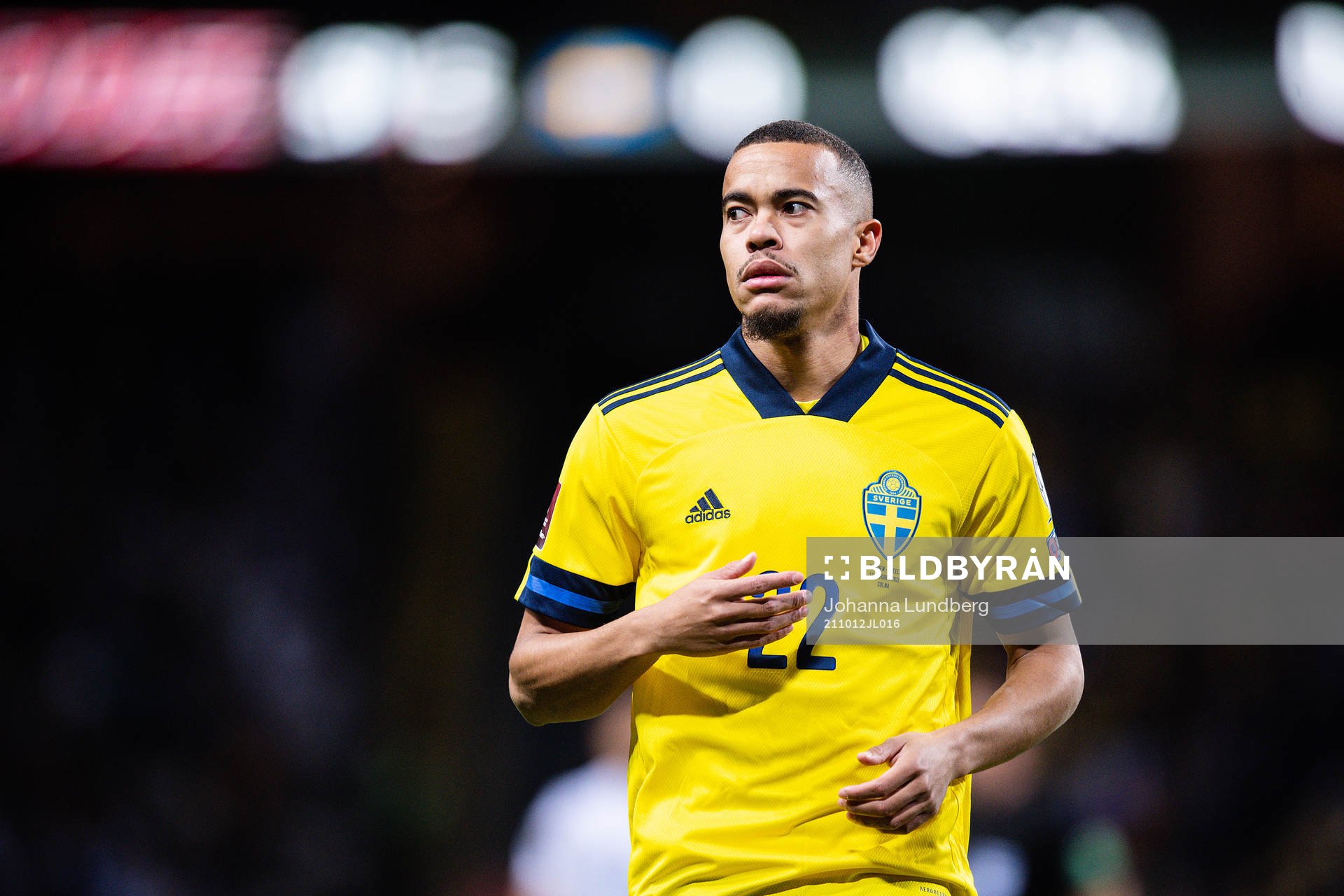 Robin Quaison of Sweden