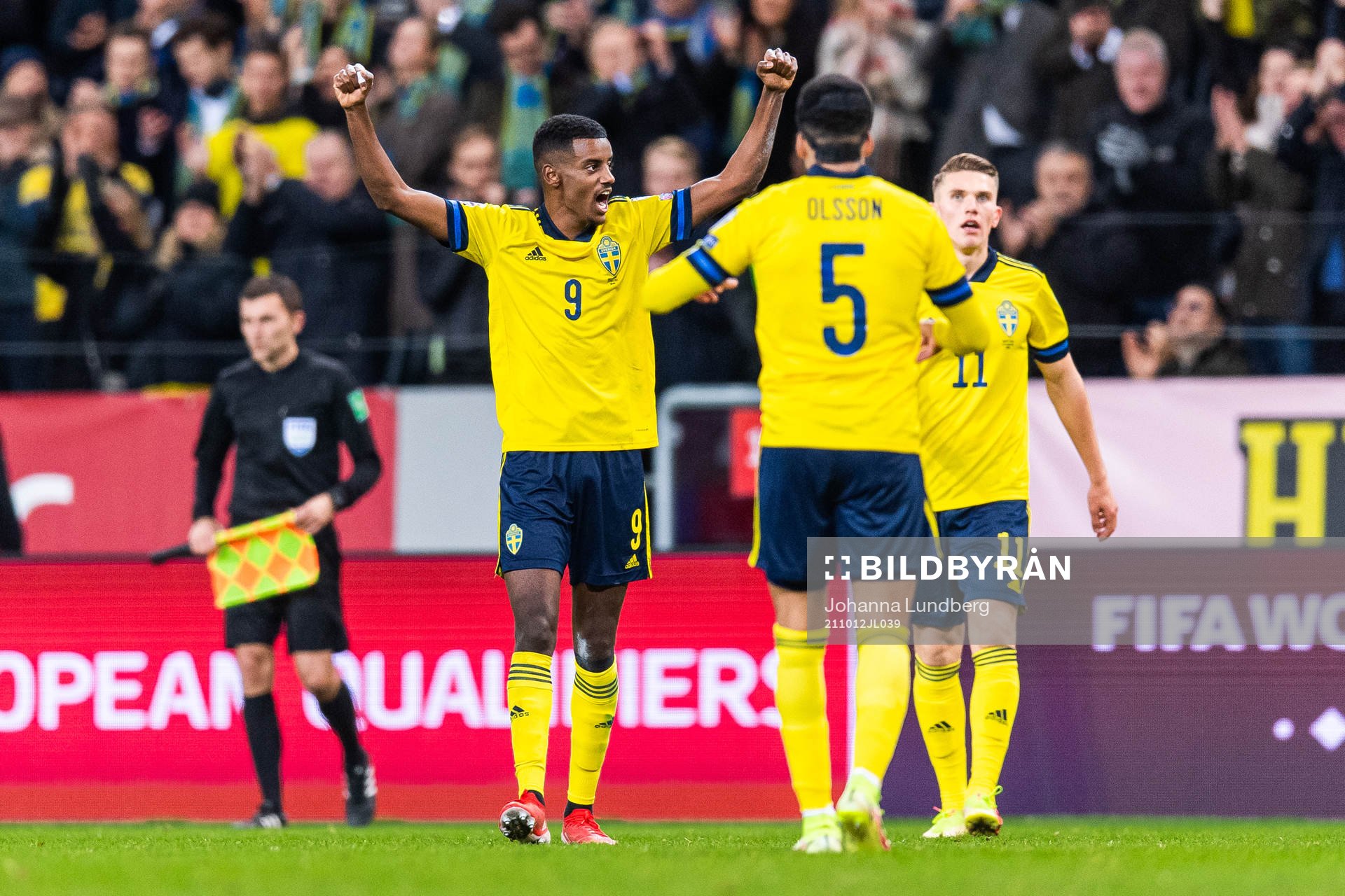 Alexander Isak, Alexander Isak and Viktor Gyökeres of