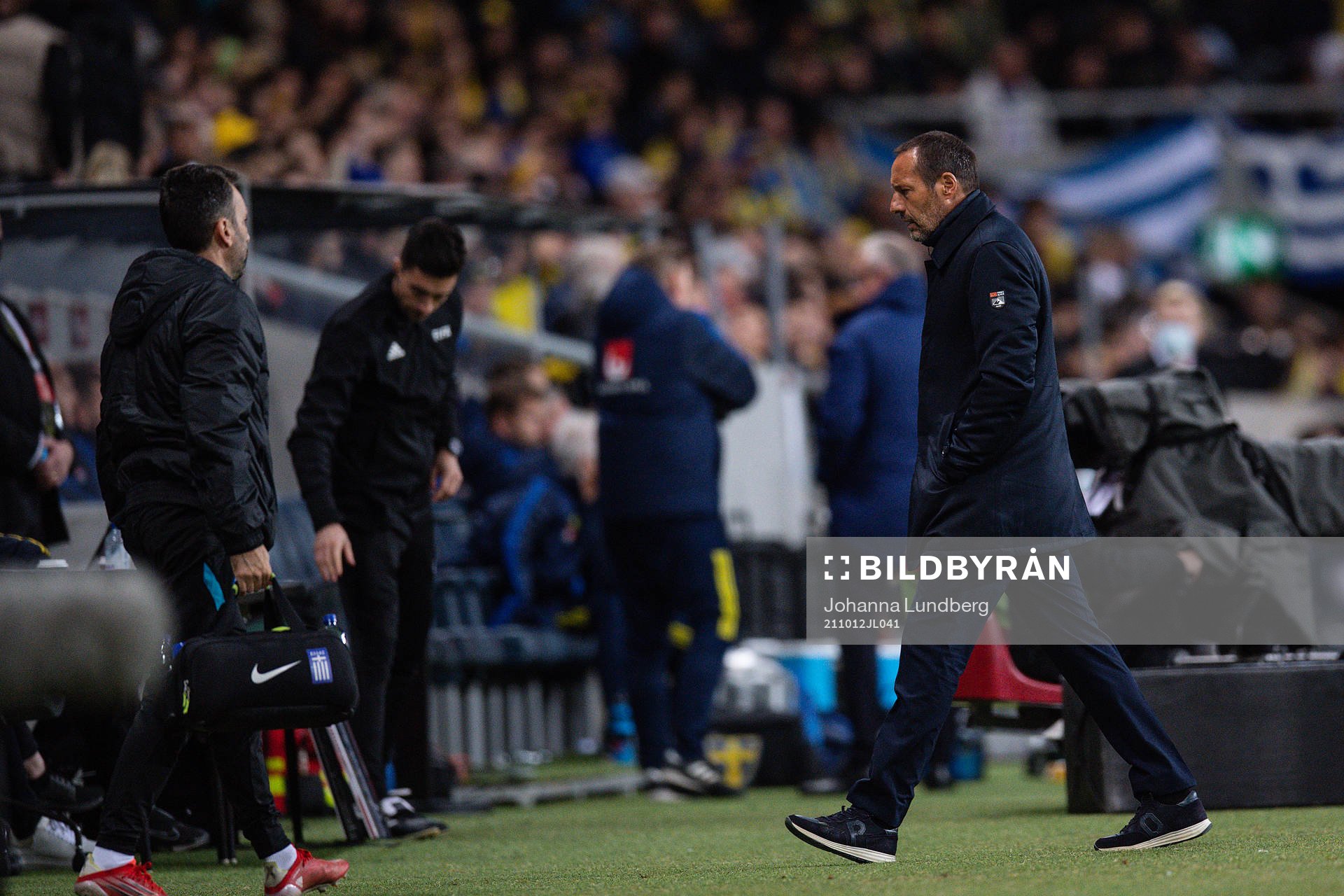 head coach John van't Schip of Greece