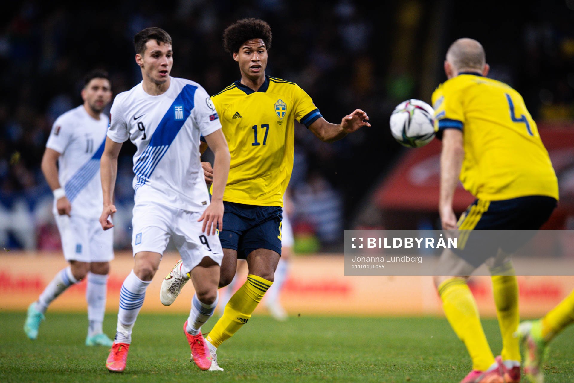 Anatasios Douvikas of Greece and Jens-Lys Cajuste of Sweden