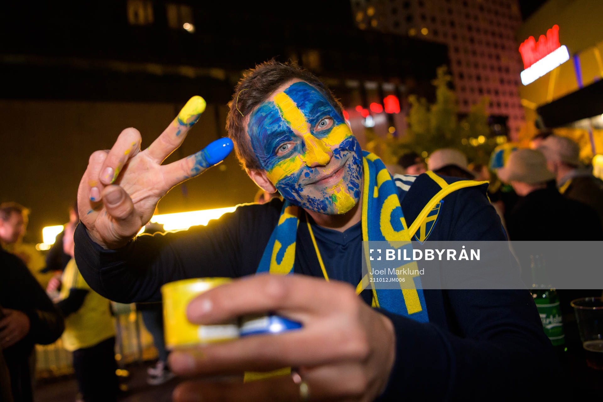 A Swedish fan
