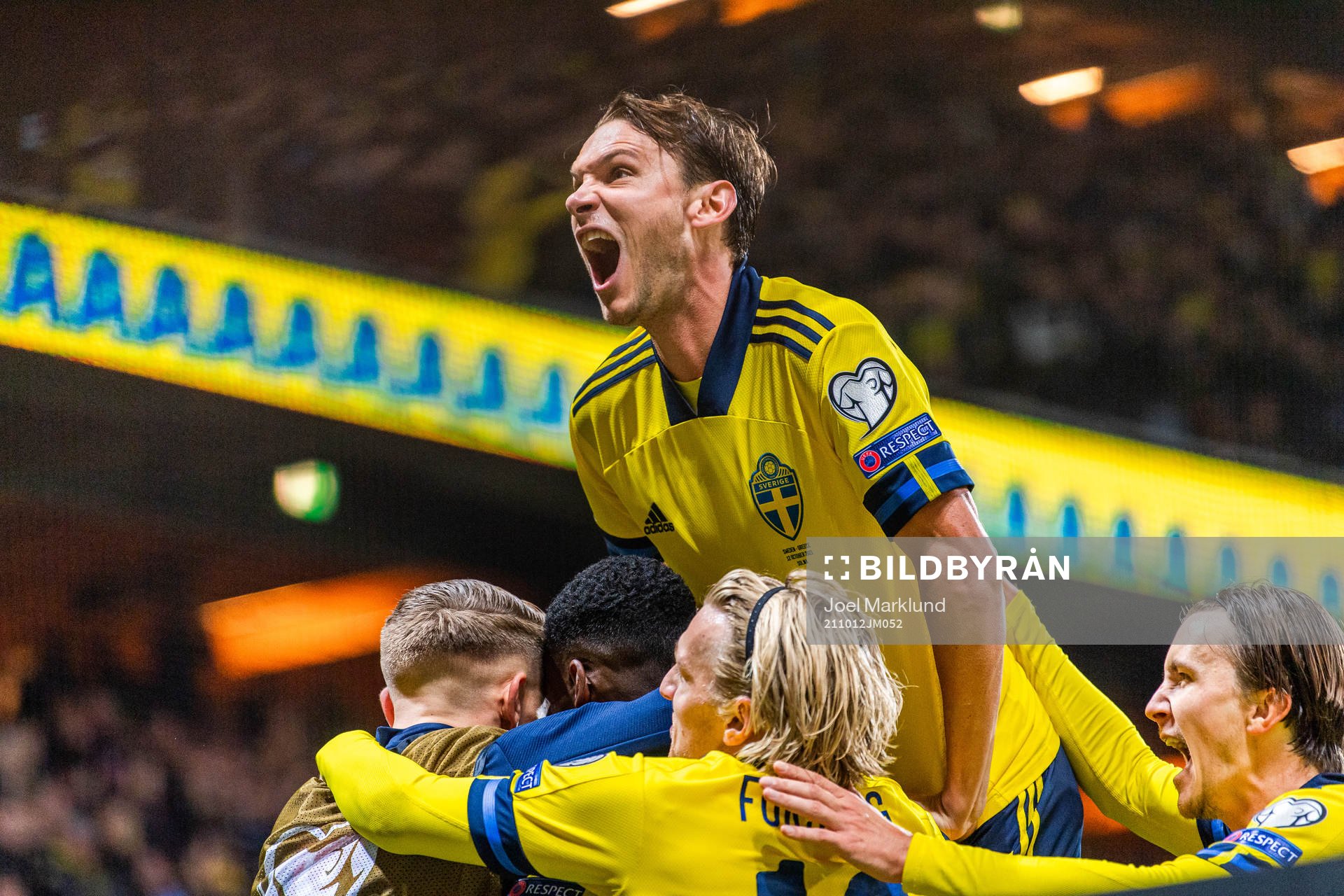 Jesper Karlsson, Alexander Isak, Albin Ekdal, Emil Forsberg