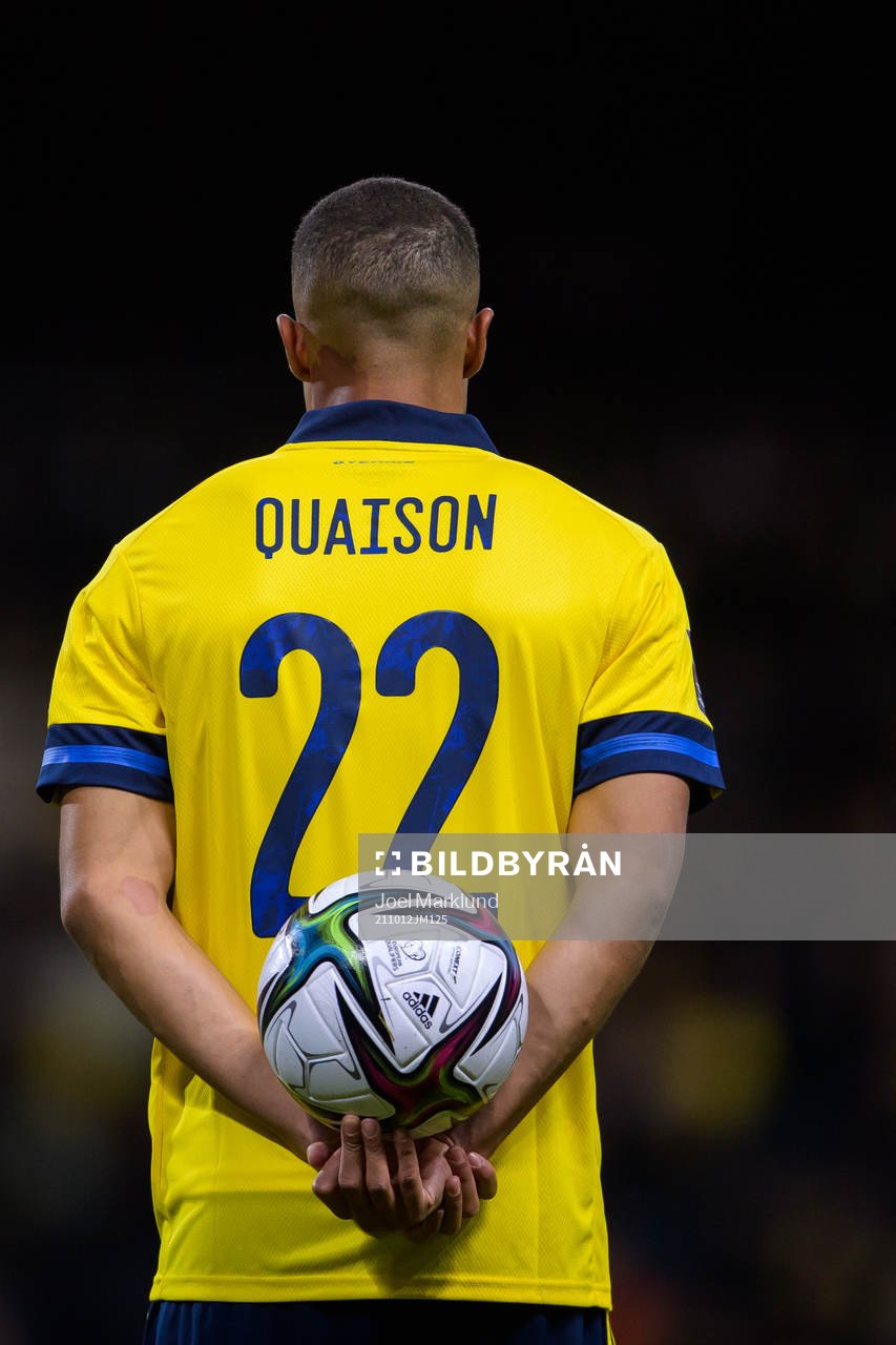 Robin Quaison of Sweden