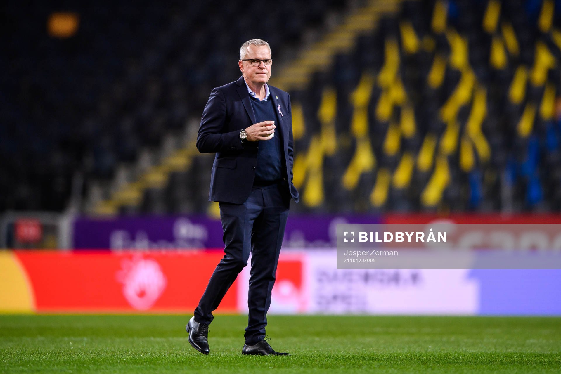 head coach Janne Andersson of Sweden