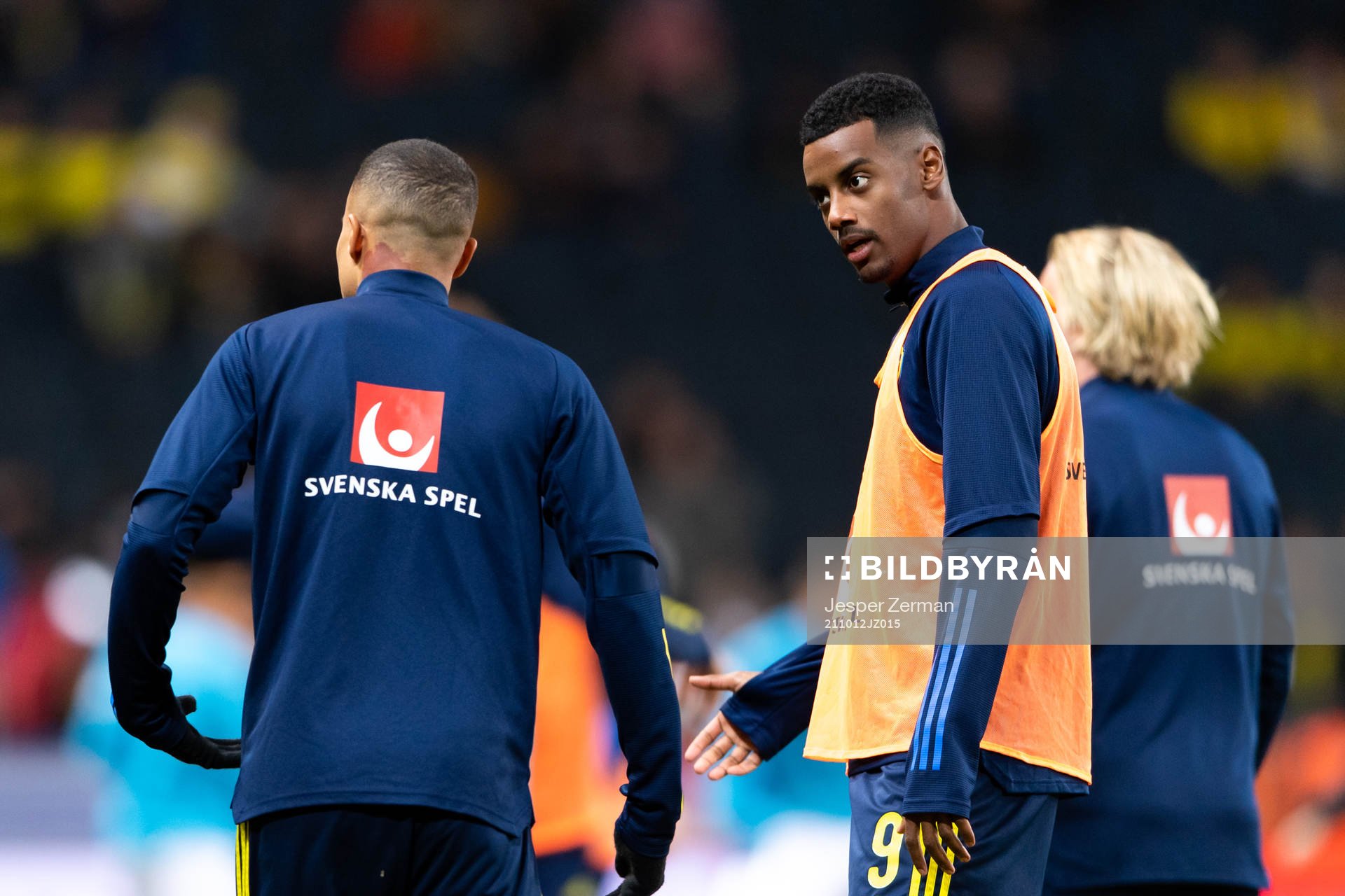 Alexander Isak of Sweden