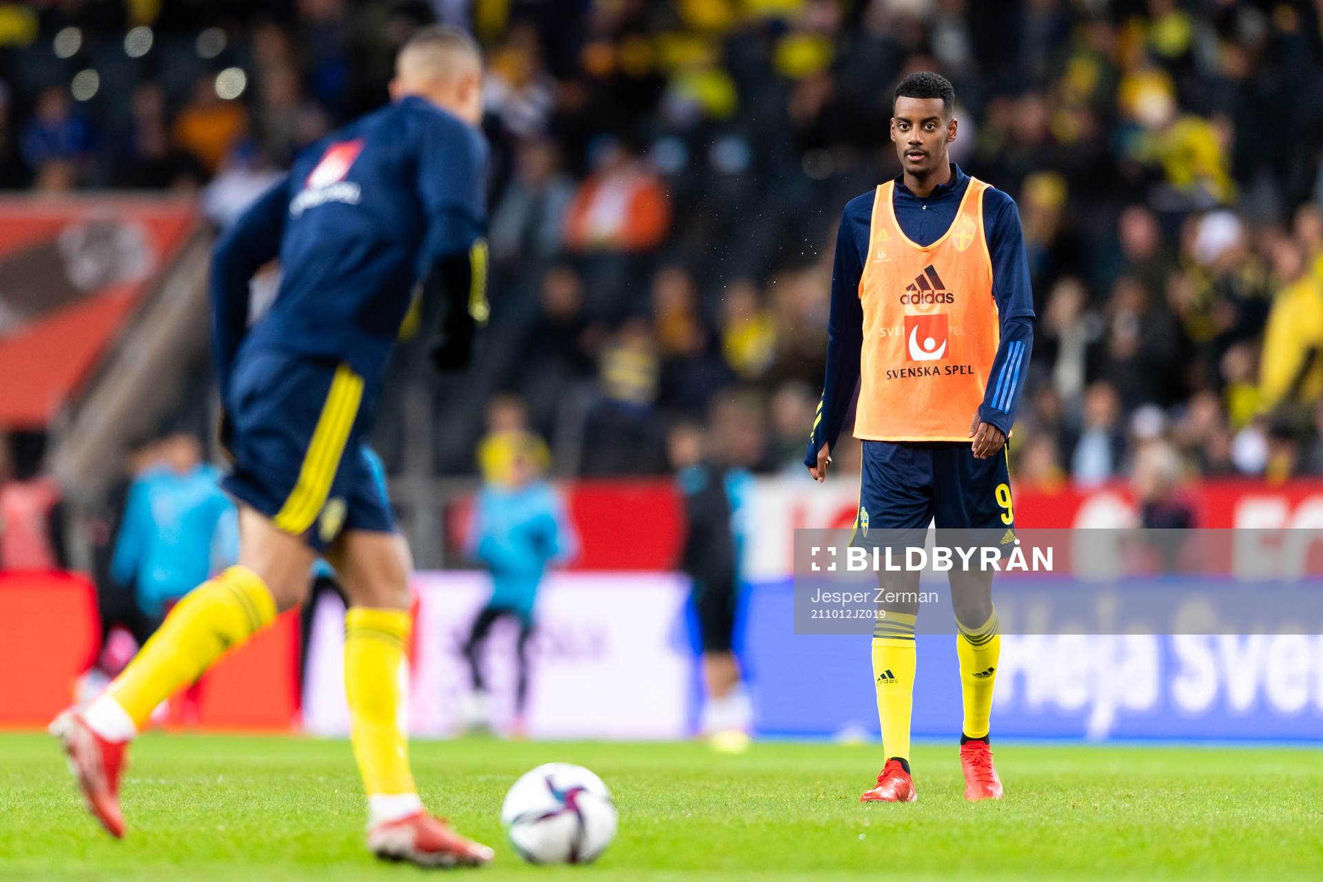 Alexander Isak of Sweden