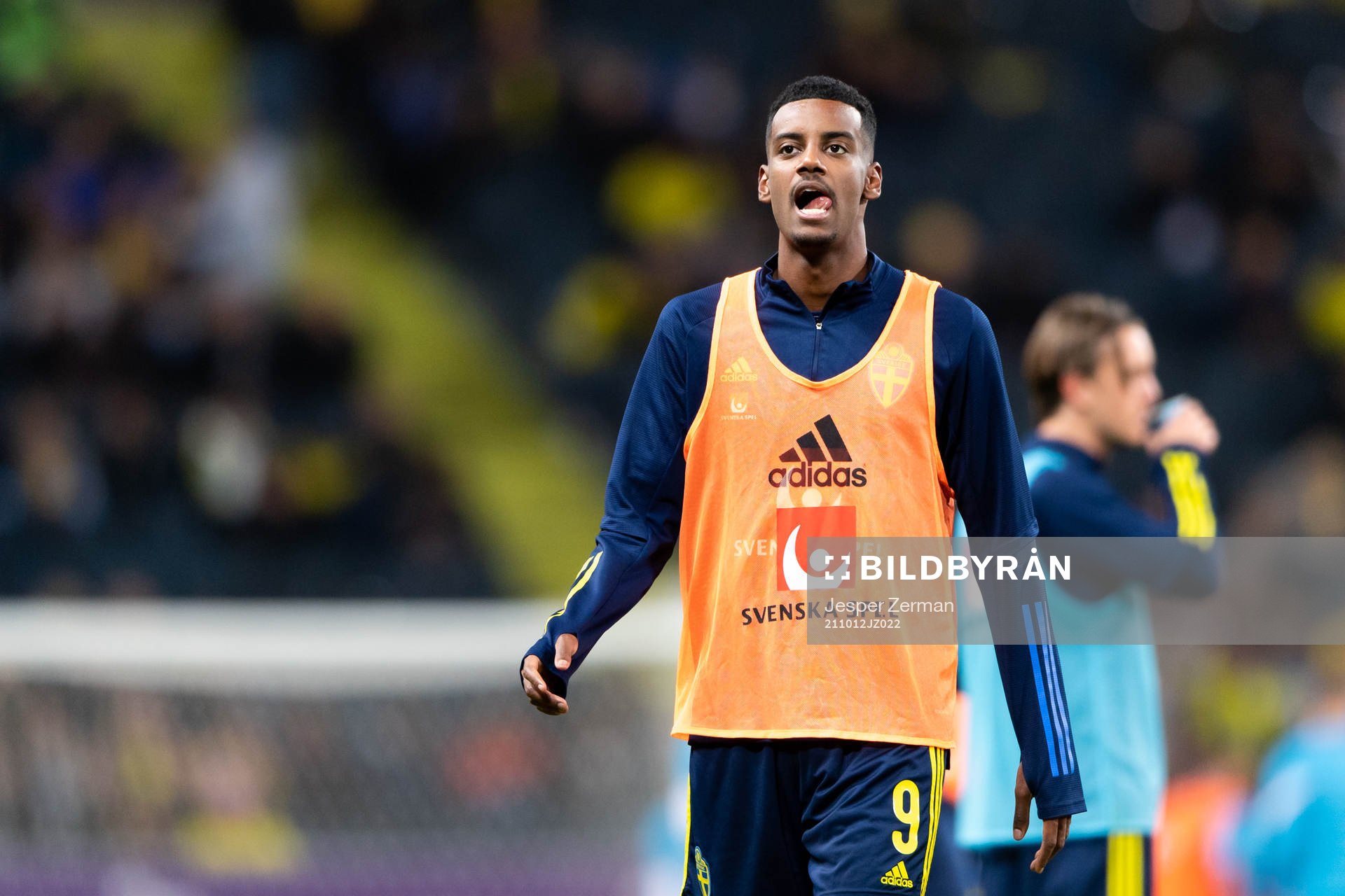 Alexander Isak of Sweden