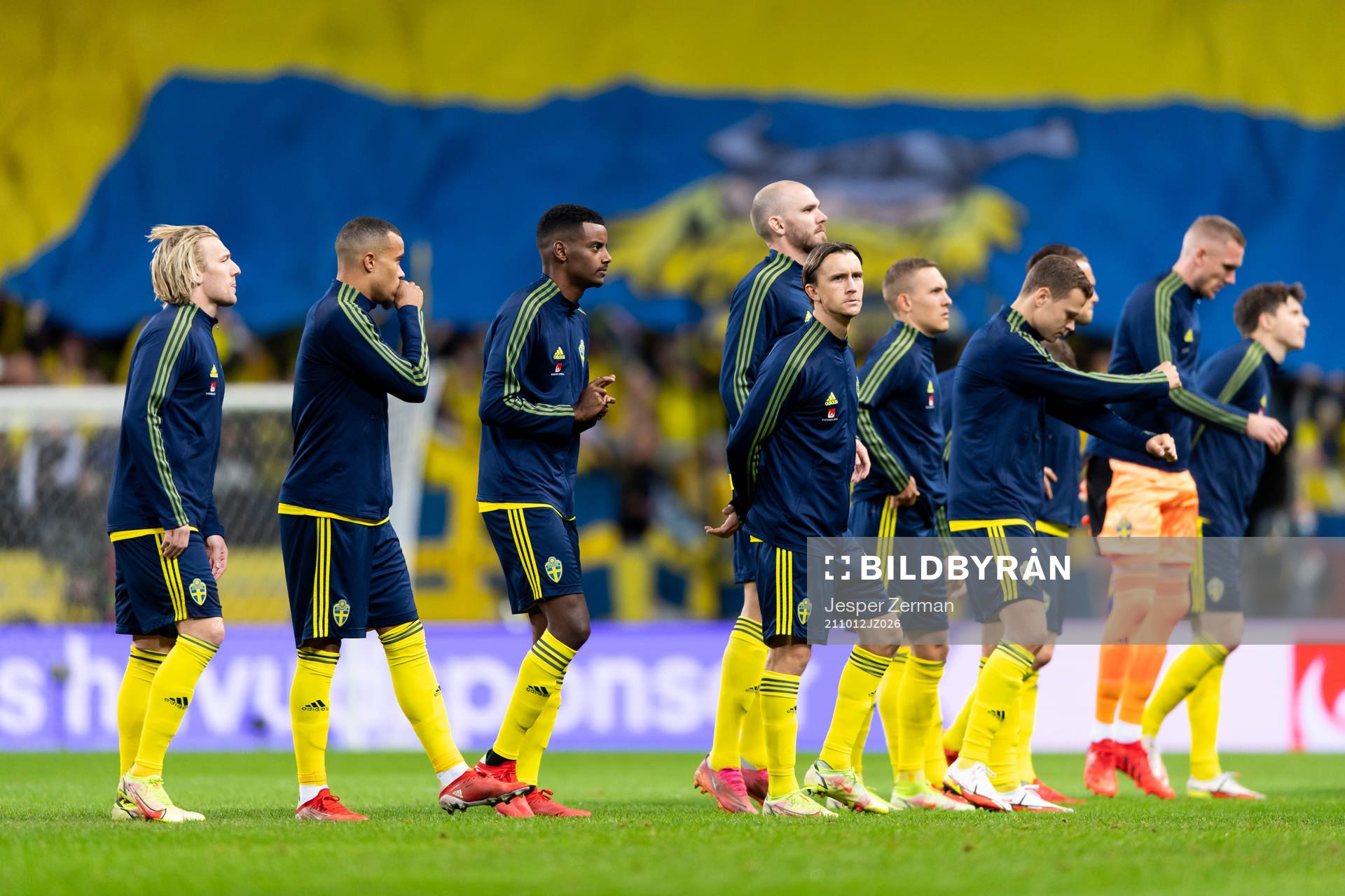 Emil Forsberg, Robin Quaison, Alexander Isak,  Marcus