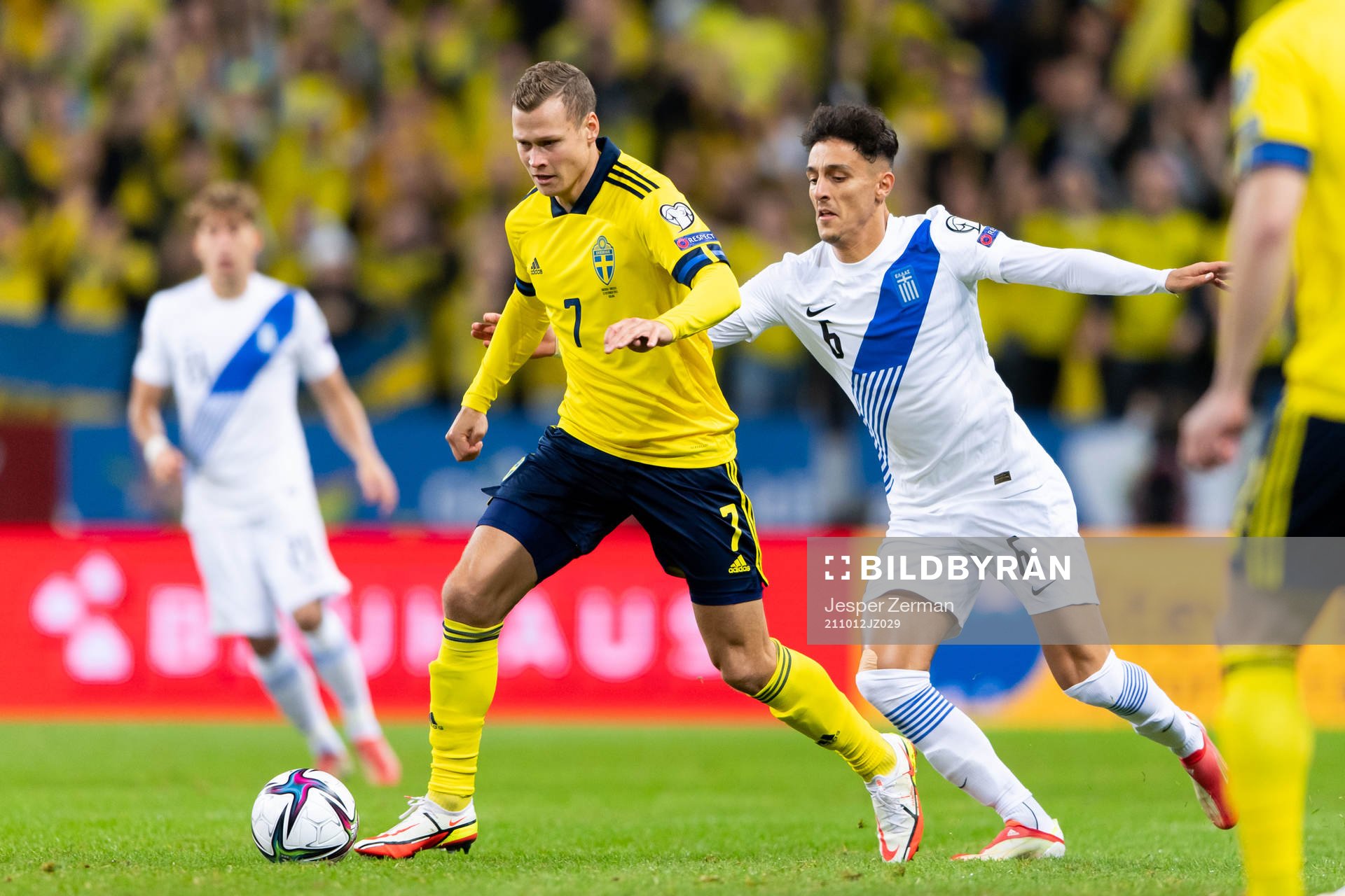 Viktor Claesson of Sweden and Dimitris Giannoulis of Greece