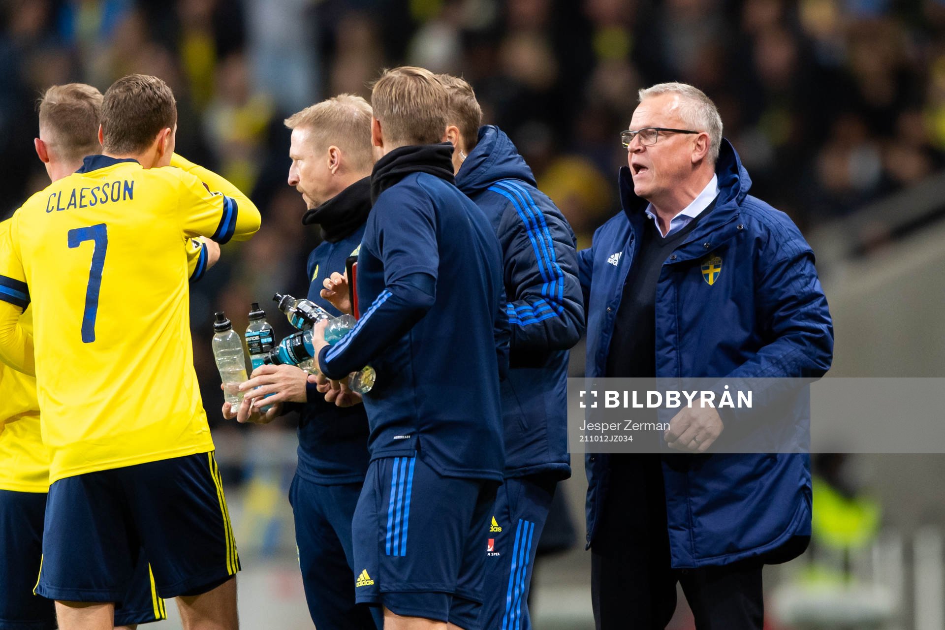Head coach Janne Andersson of Sweden