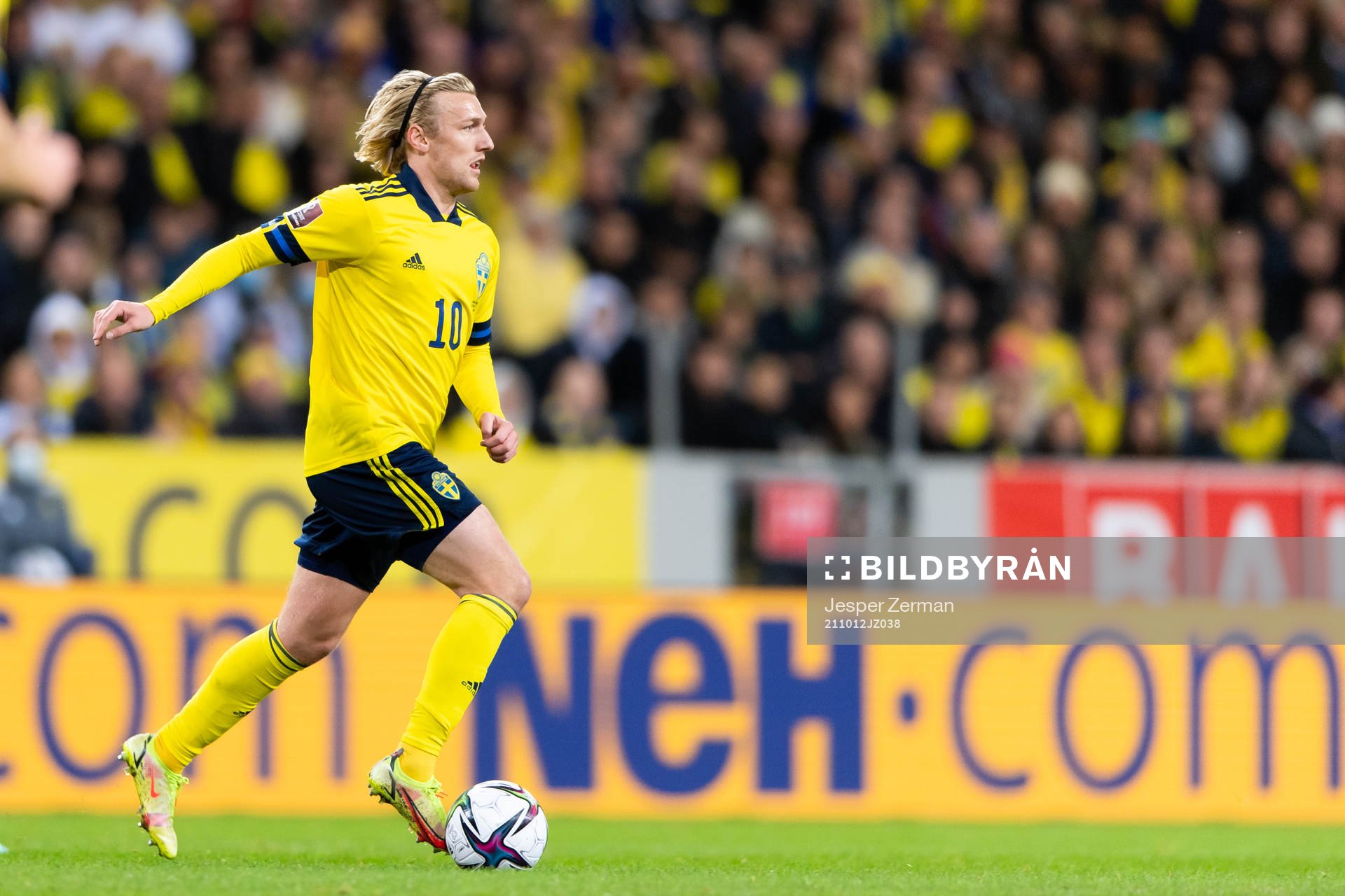 Emil Forsberg of Sweden