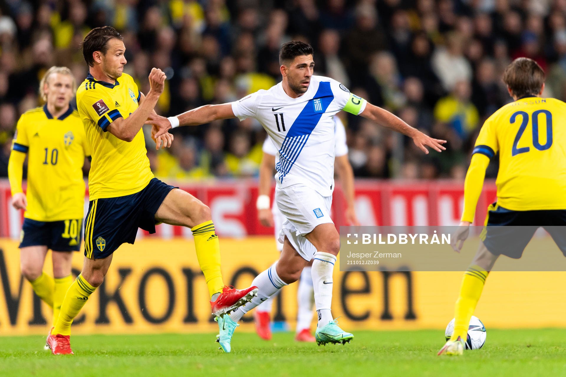 Albin Ekdal of Sweden and Tasos Bakasetas of Greece