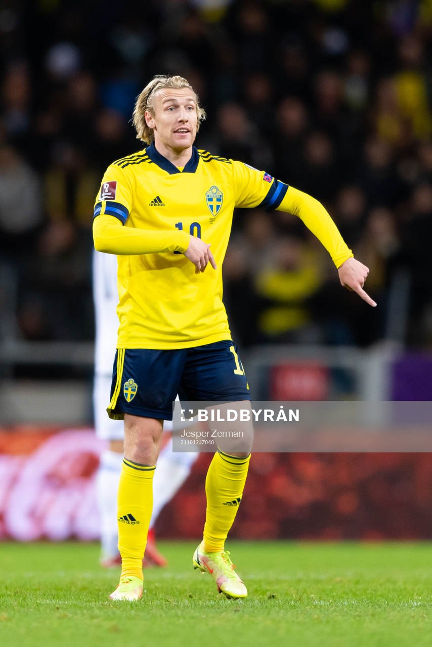 Emil Forsberg of Sweden