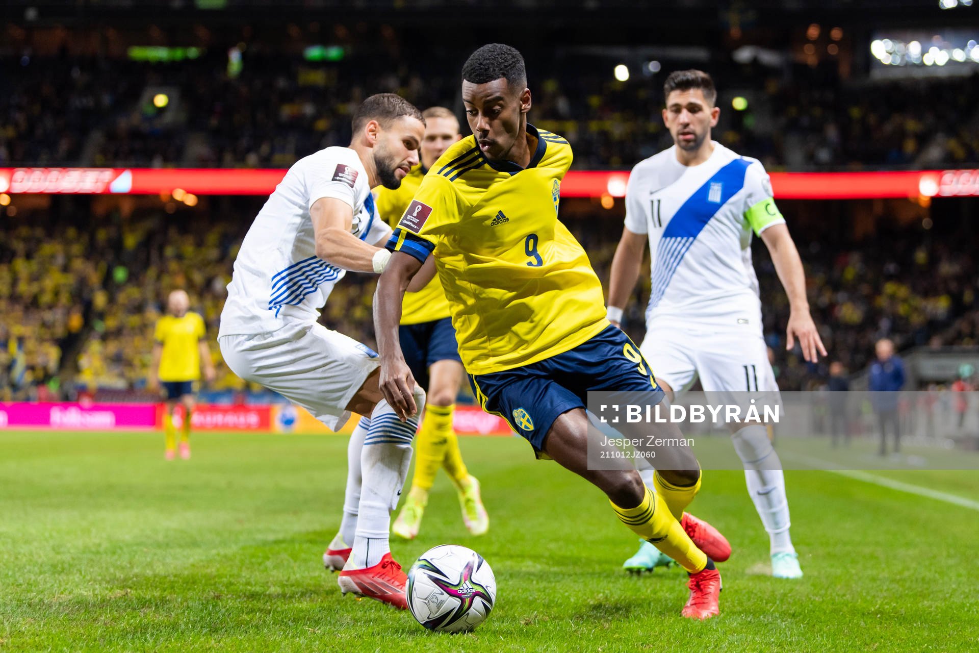 Alexander Isak of Sweden