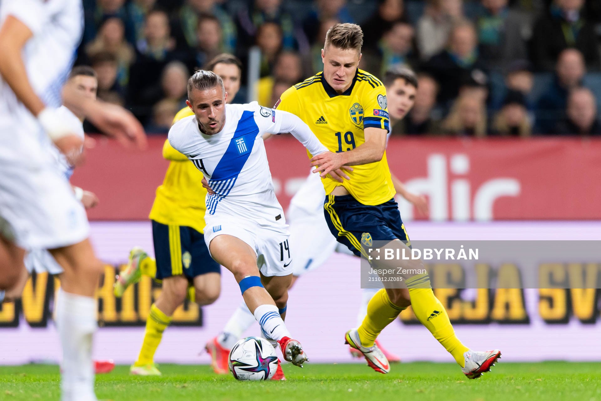 Dimitris Pelkas of Greece and Mattias Svanberg of Sweden
