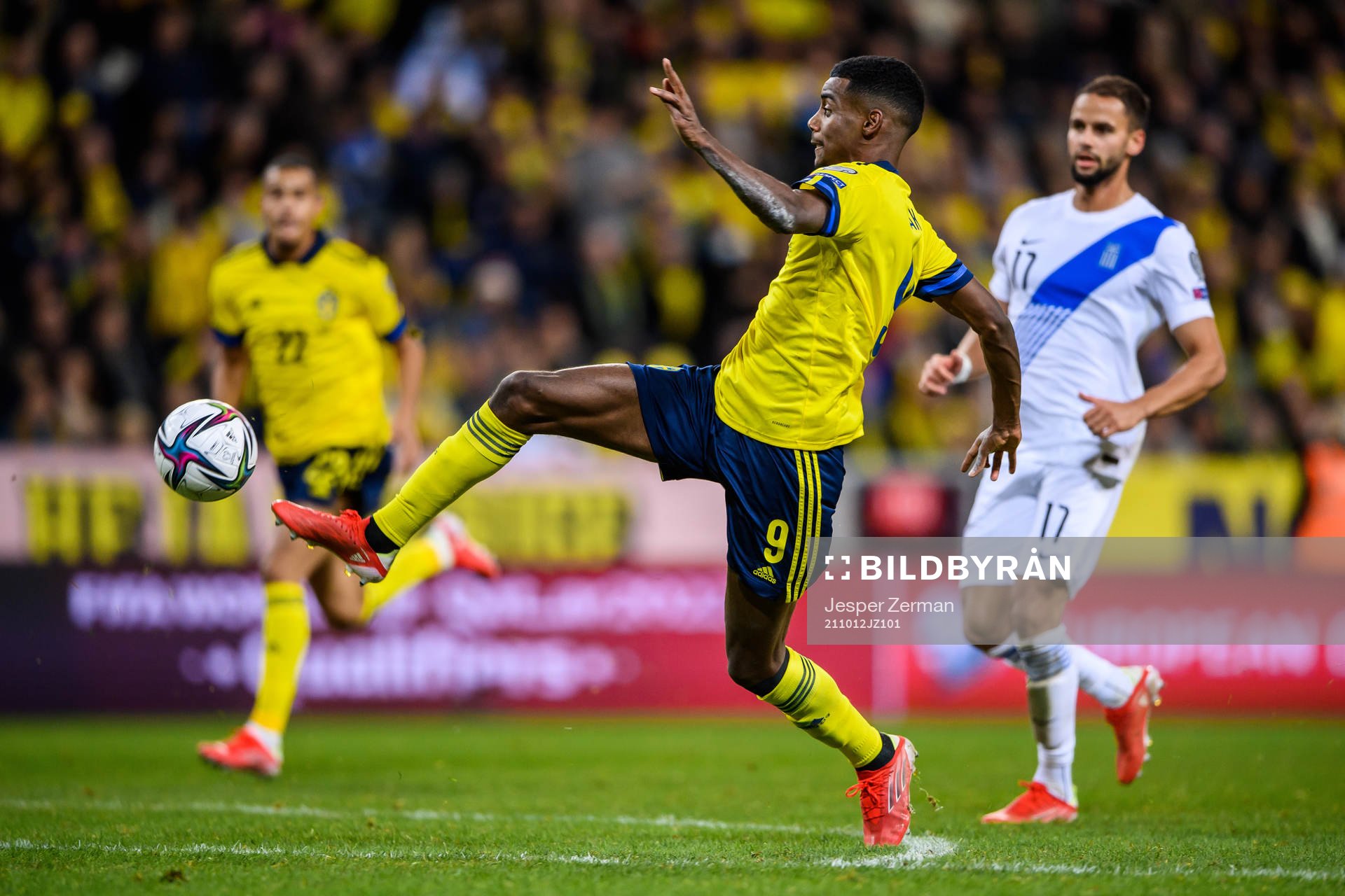Alexander Isak of Sweden