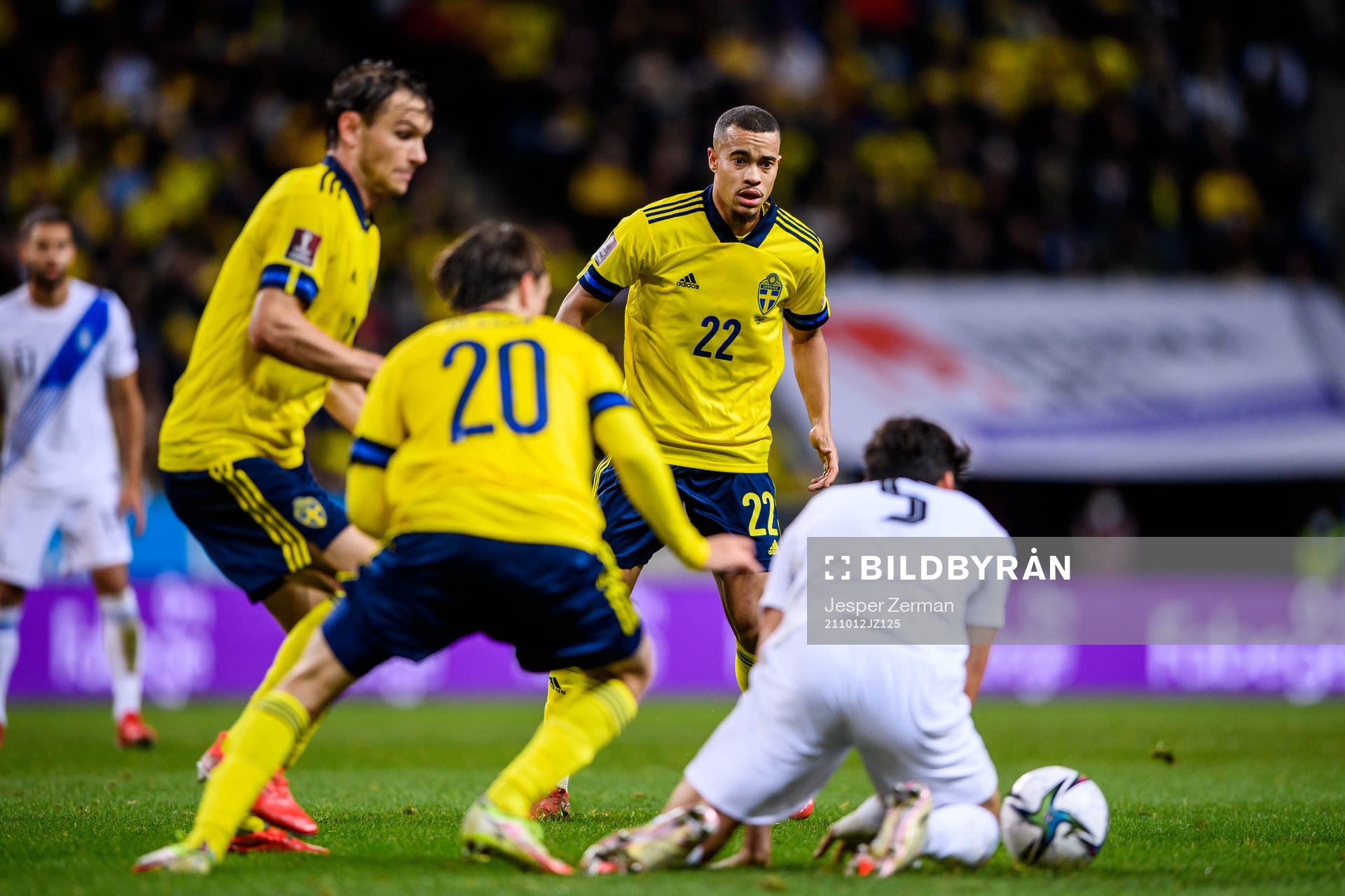 Robin Quaison of Sweden