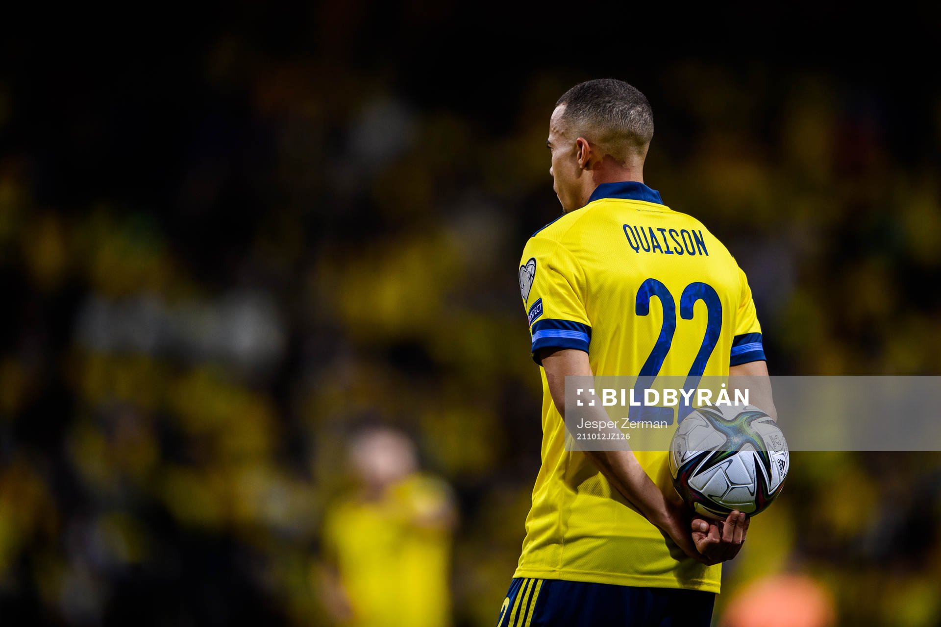 Robin Quaison of Sweden