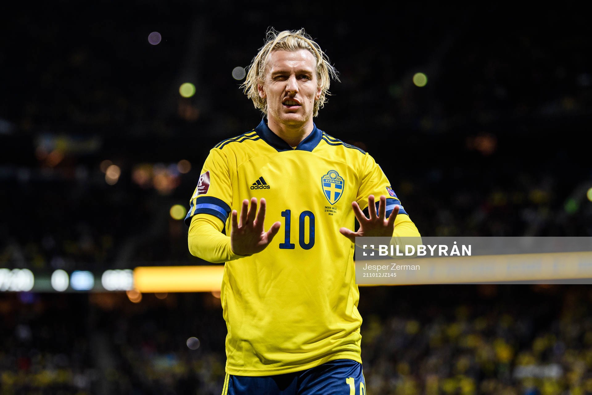 Emil Forsberg of Sweden