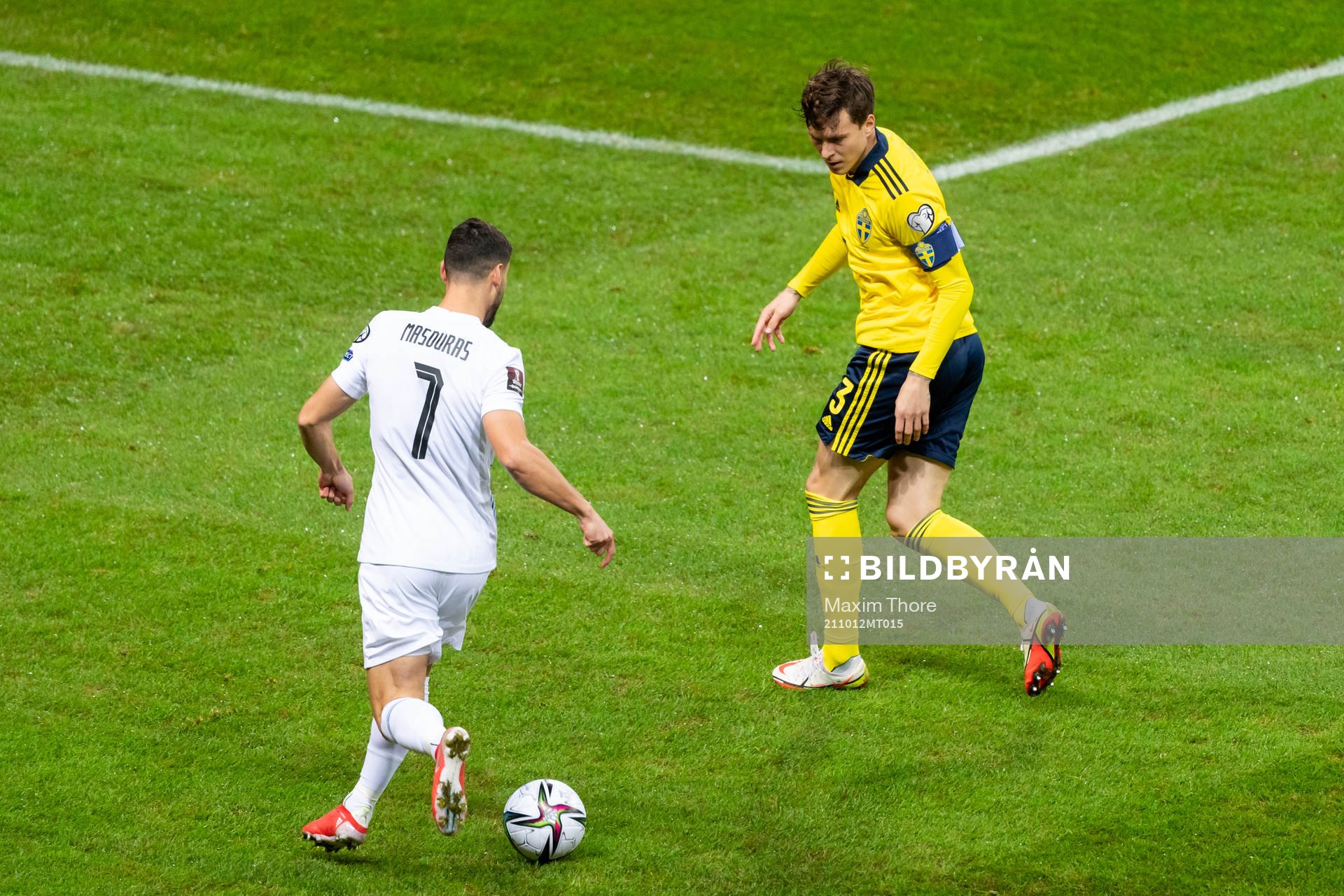 Giorgos Masouras of Greece and Victor Nilsson Lindelöf of