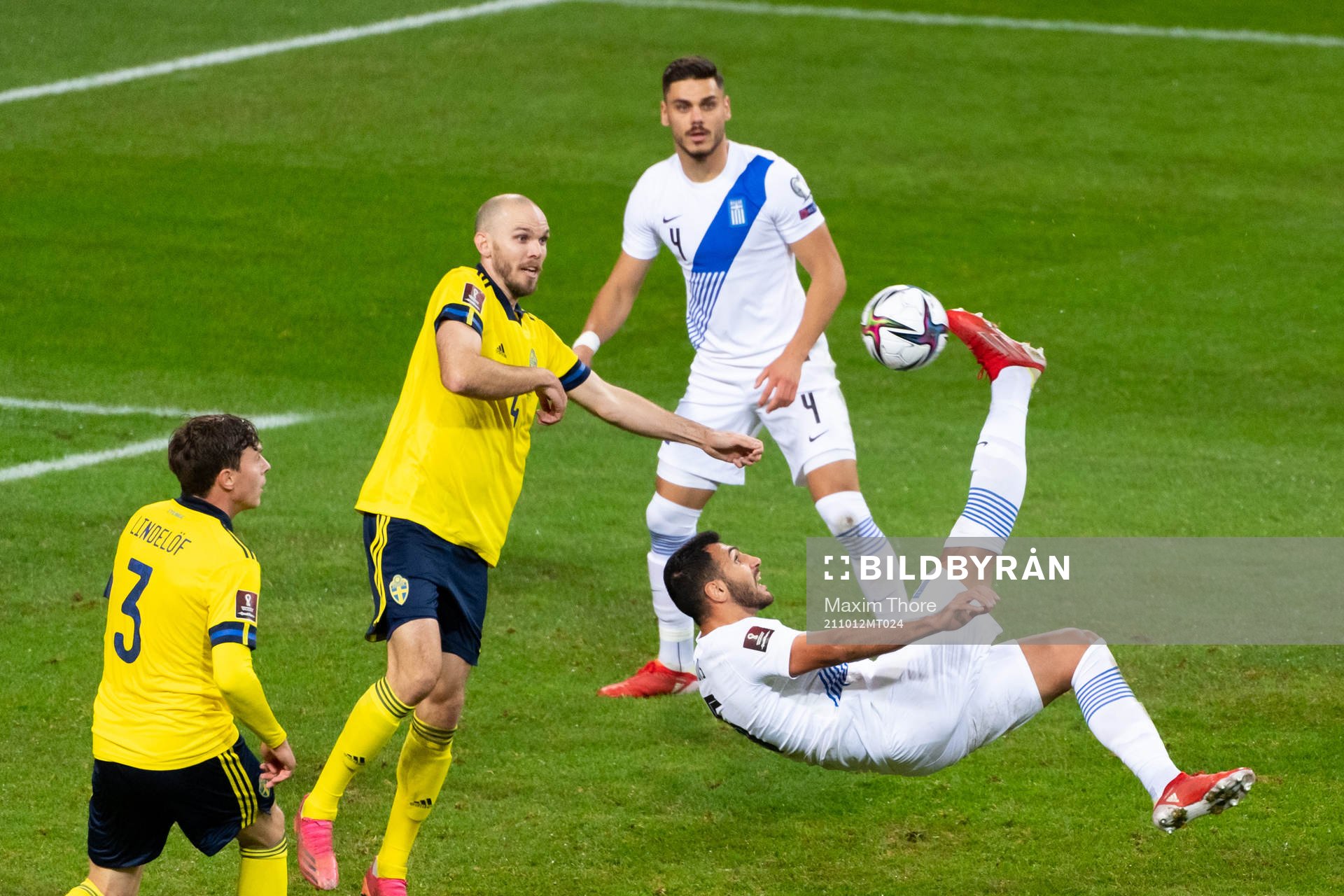 Victor Nilsson Lindelöf and Marcus Danielson against