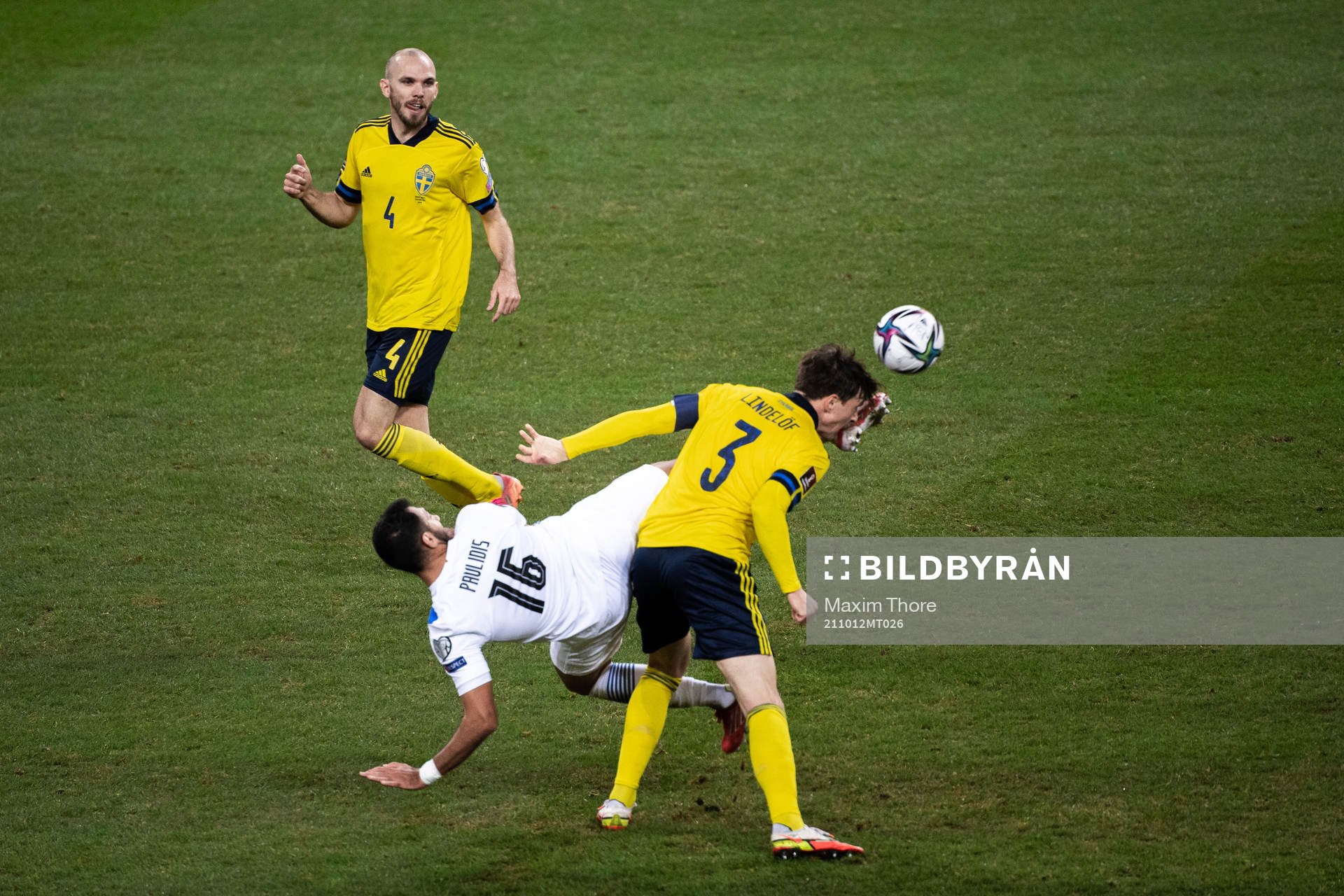 Marcus Danielson and Victor Nilsson Lindelöf of Sweden