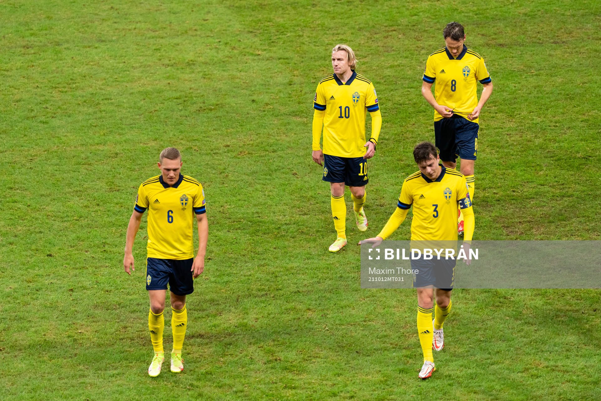 Ludwig Augustinsson, Emil Forsberg, Victor Nilsson