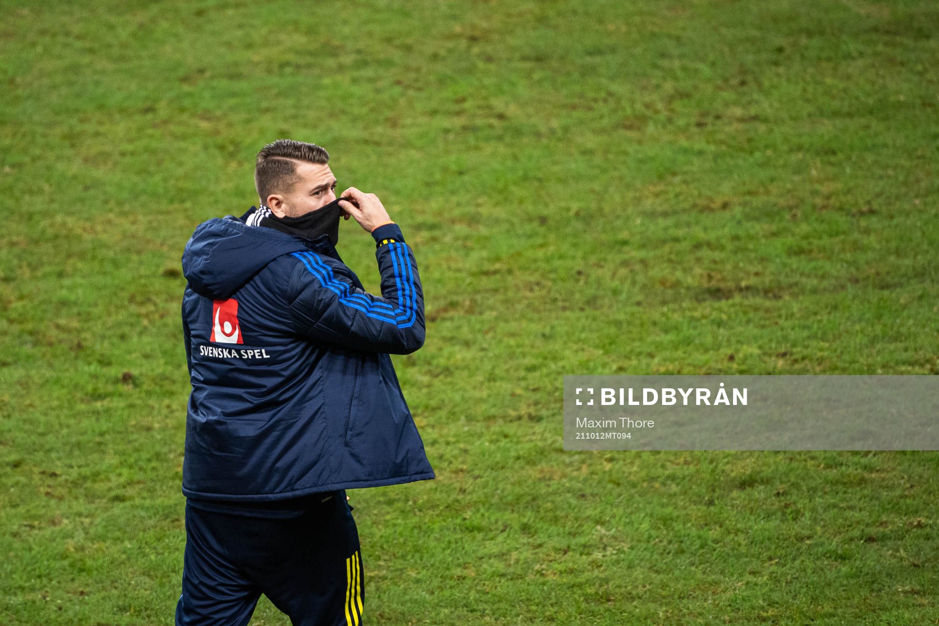 Goalkeeper Kristoffer Nordfeldt of Sweden