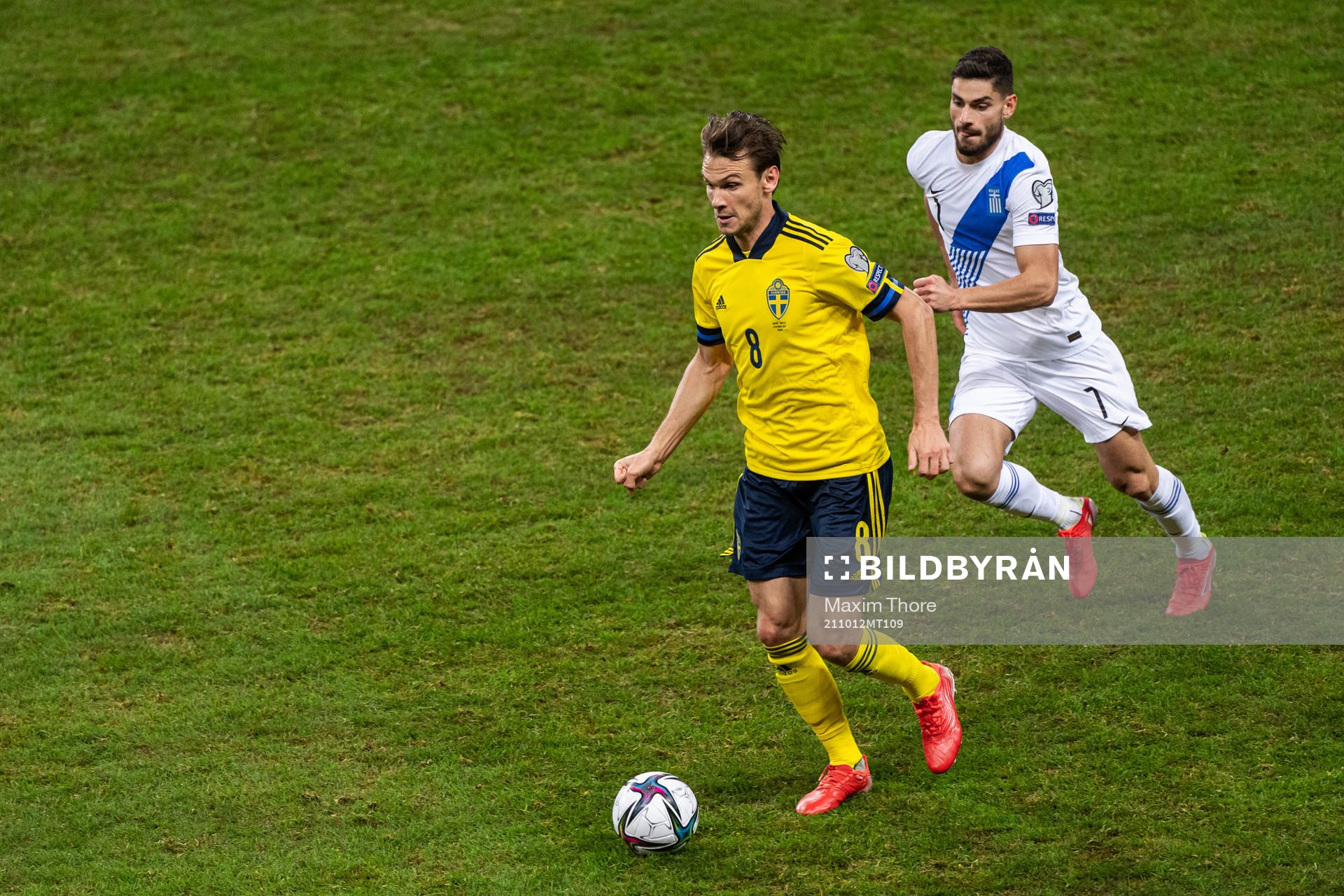Albin Ekdal of Sweden and Giorgos Masouras of Greece