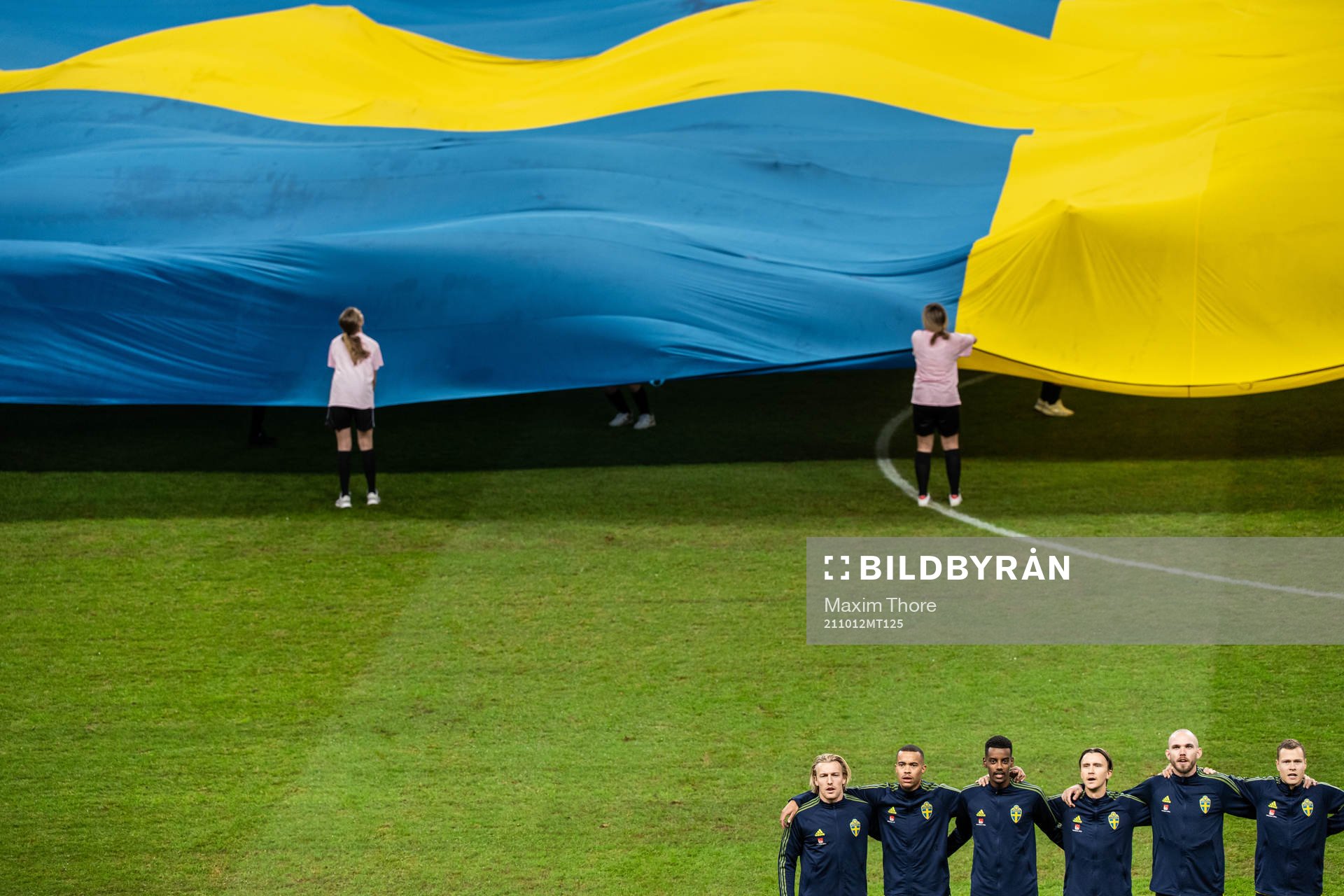 Emil Forsberg, Robin Quaison, Alexander Isak, Kristoffer