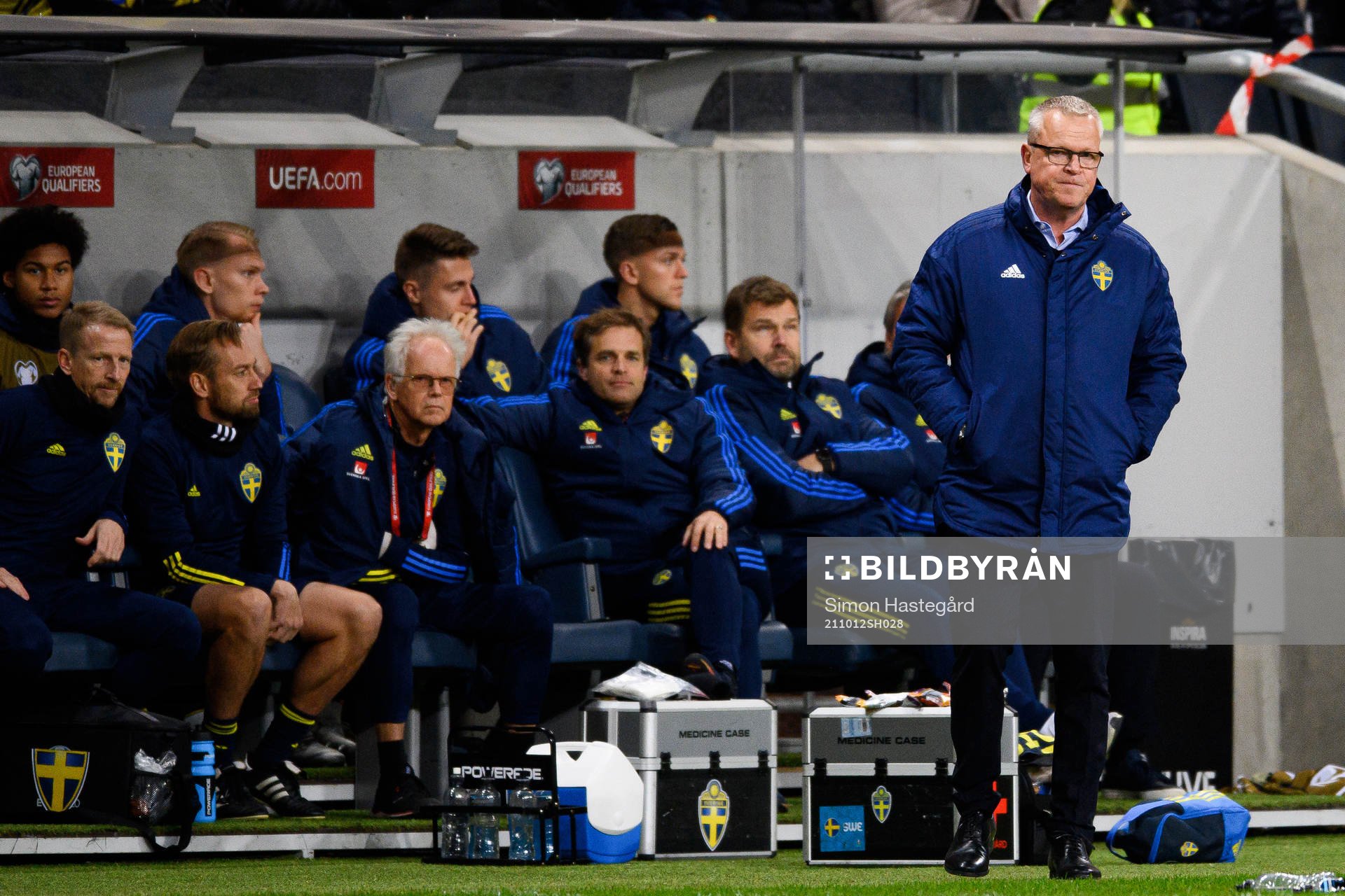 Head coach Janne Andersson of Sweden
