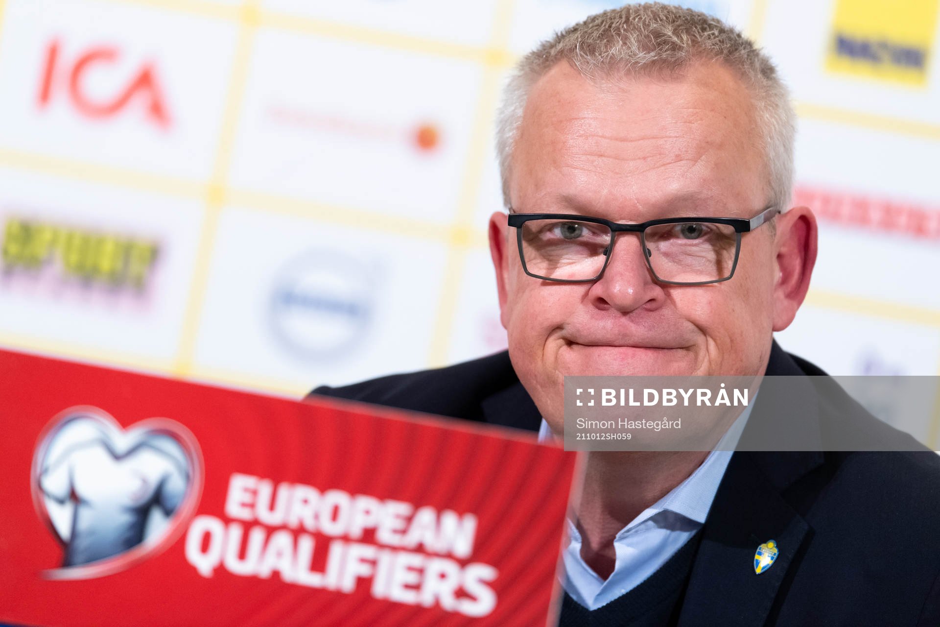 Head coach Janne Andersson of Sweden