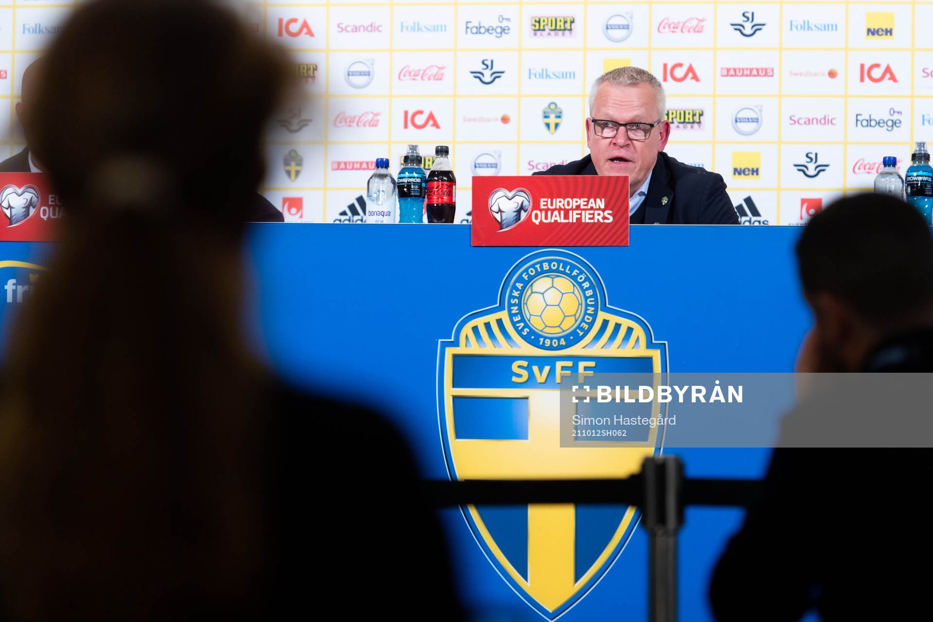 Head coach Janne Andersson of Sweden
