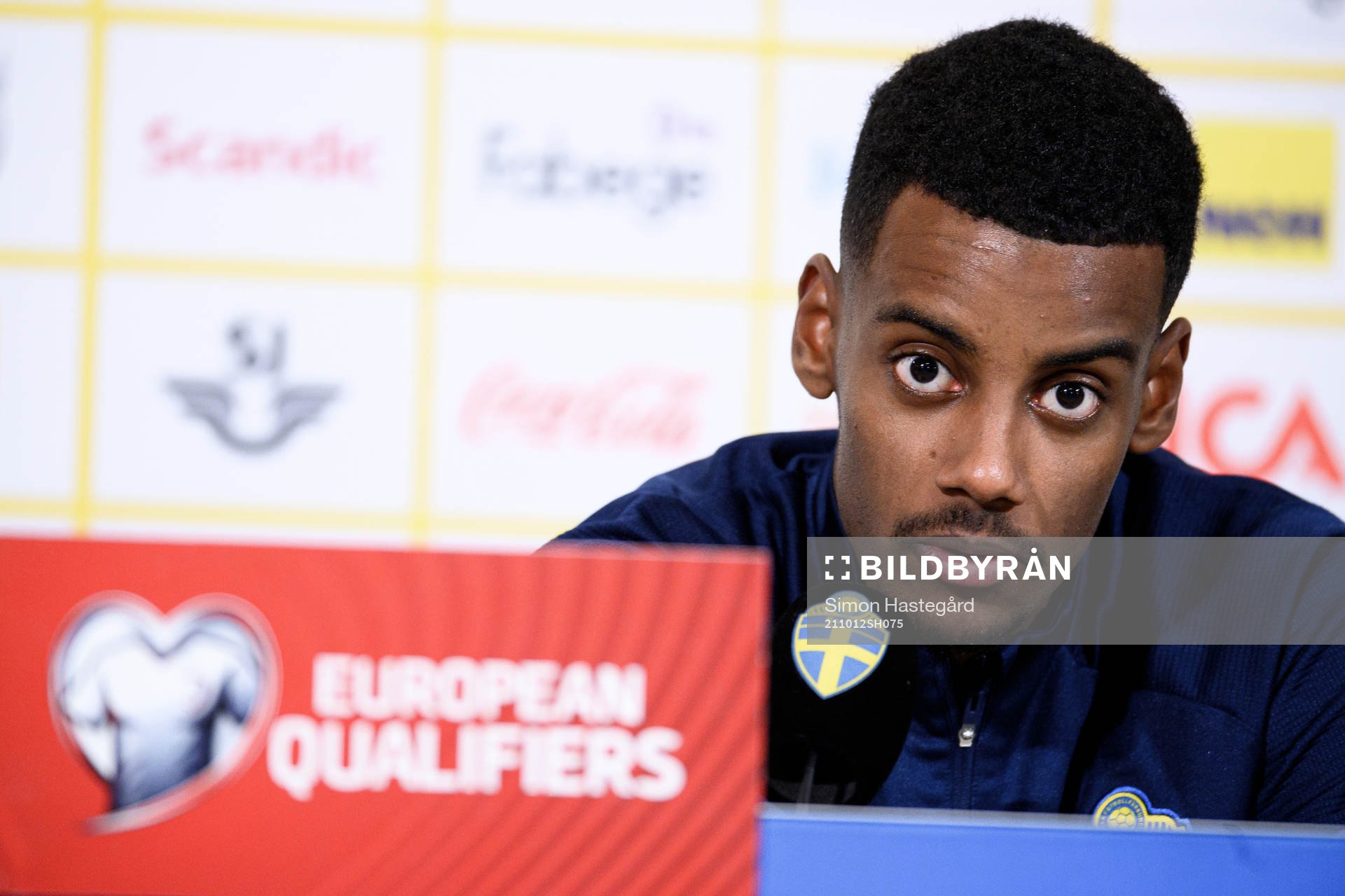 Alexander Isak of Sweden
