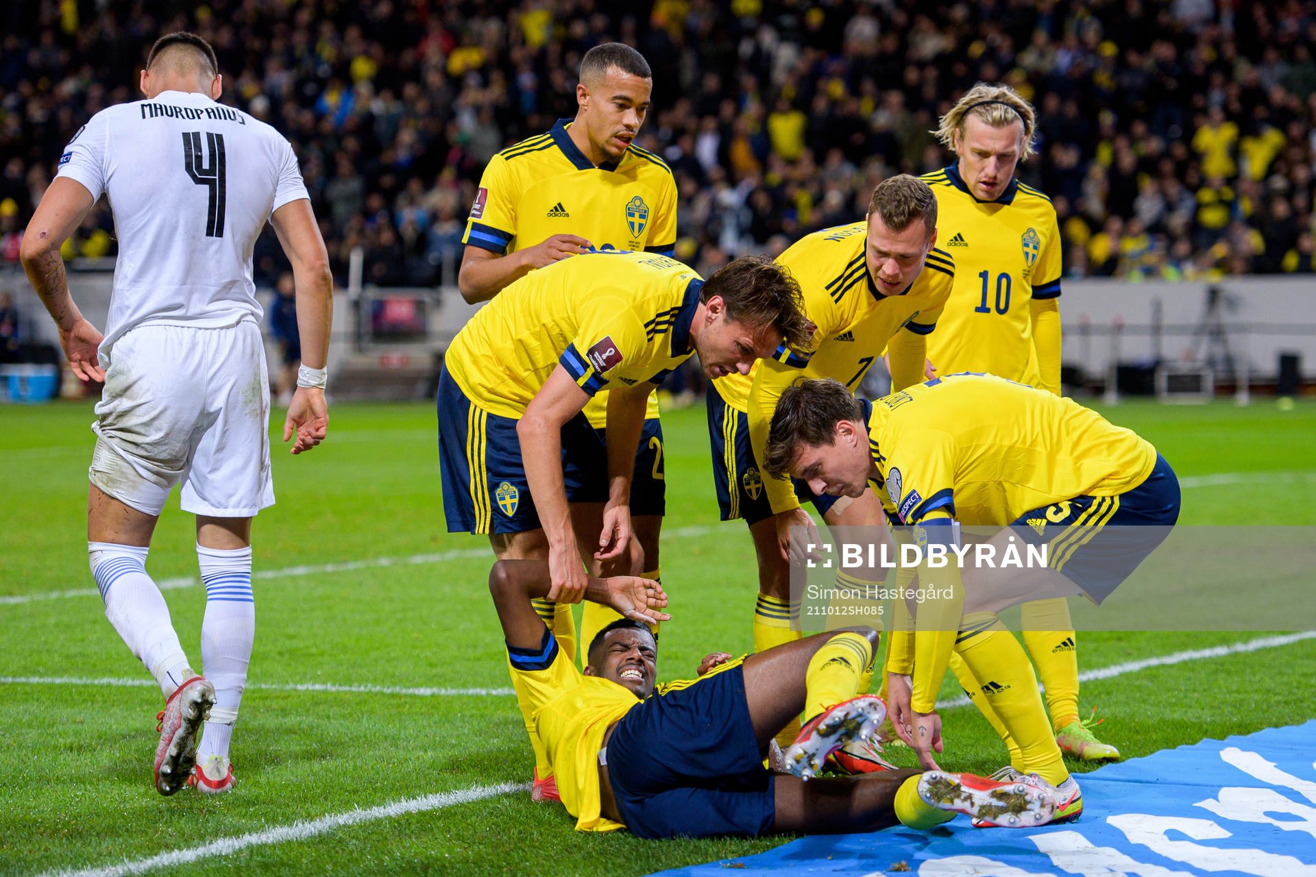 Alexander Isak . Albin Ekdal , Robin Quaison, Viktor